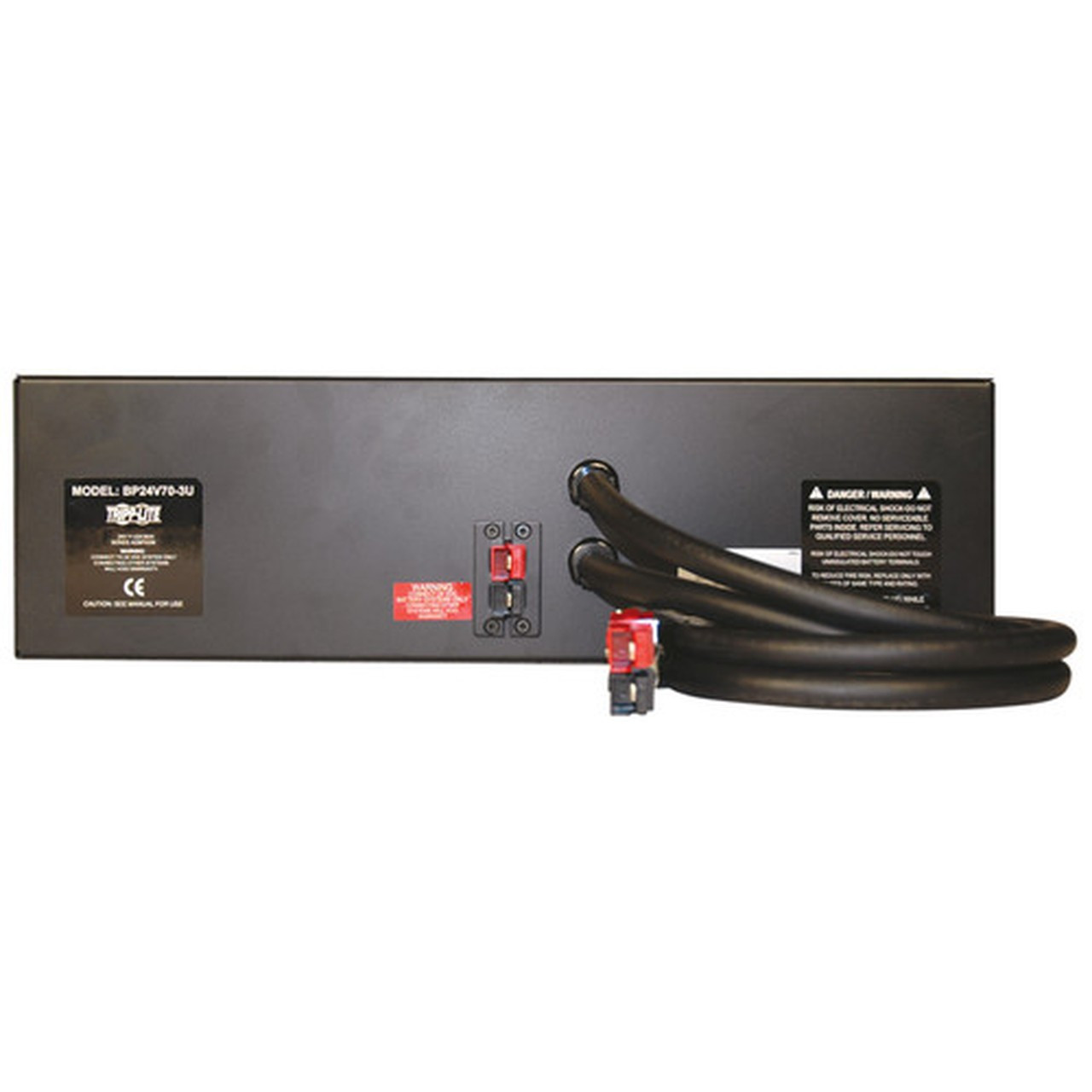 Tripp Lite 24V DC External Battery Pack for UPS Systems - Spill Proof Maintenance Free Sealed Lead Acid Hot-swappable BP24V70-3U