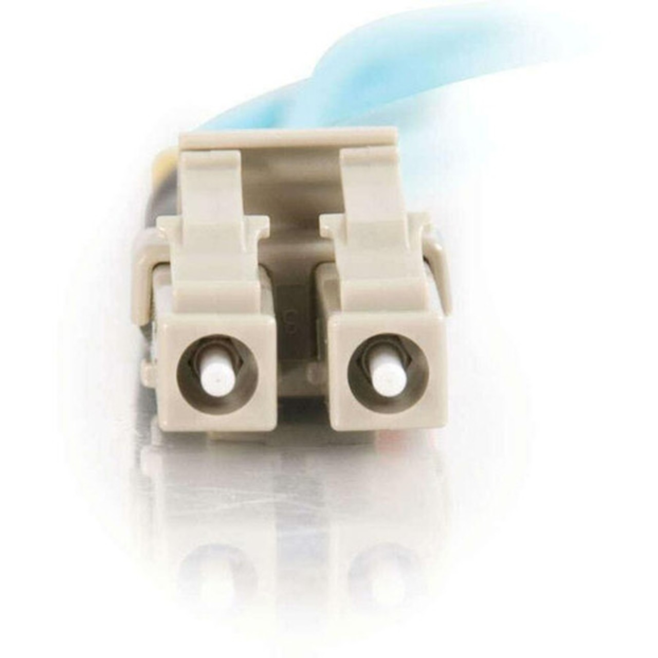 C2G 10m LC-LC 10Gb 50125 OM3 Duplex Multimode PVC Fiber Optic Cable - Aqua - 328 ft Fiber Optic Network Cable for Network Device - 2 33050