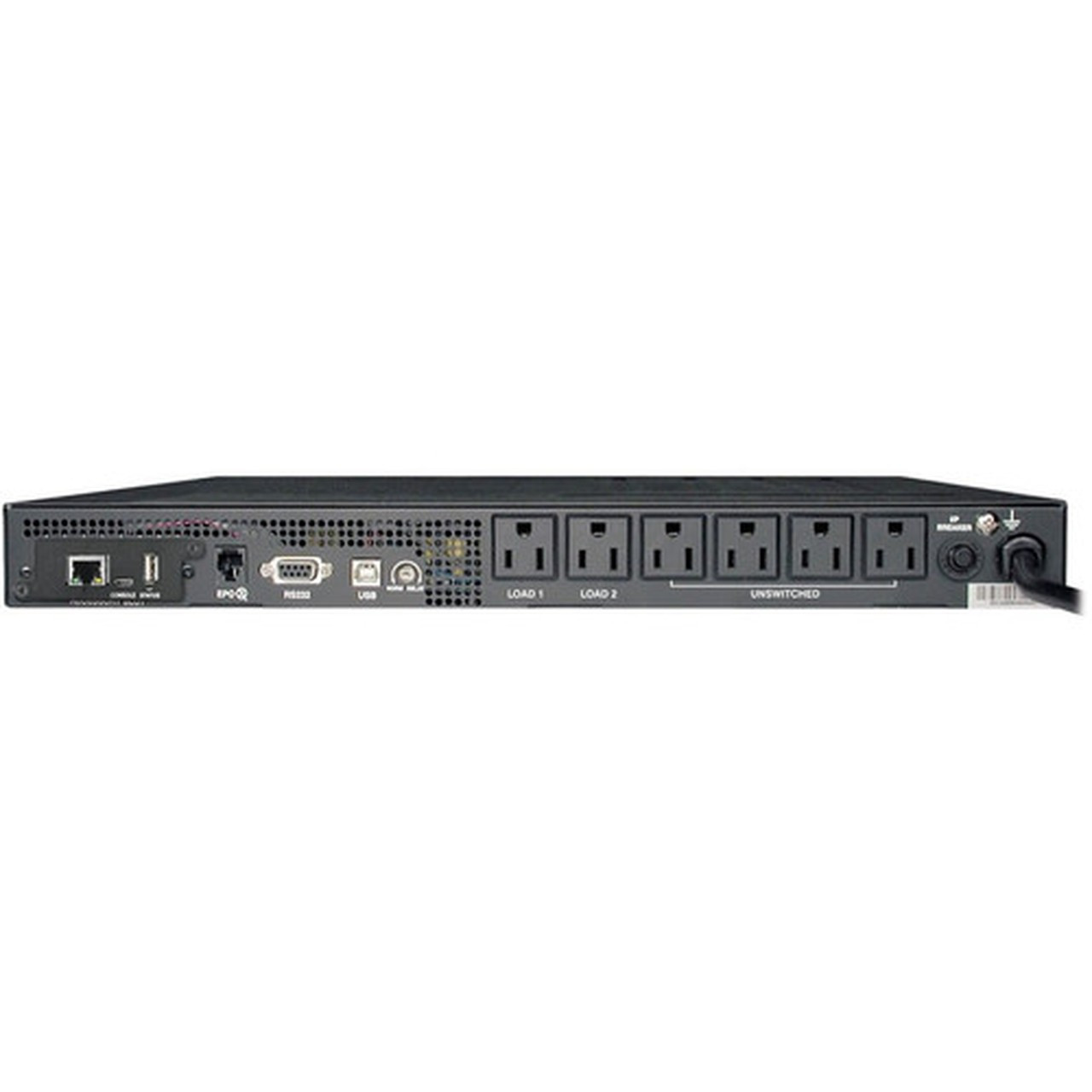 Tripp Lite by Eaton SmartPro SMART750RM1UN 750VA Rack-mountable - 1U Rack-mountable - 1320 Minute Recharge - 490 Minute Stand-by - V SMART750RM1UN