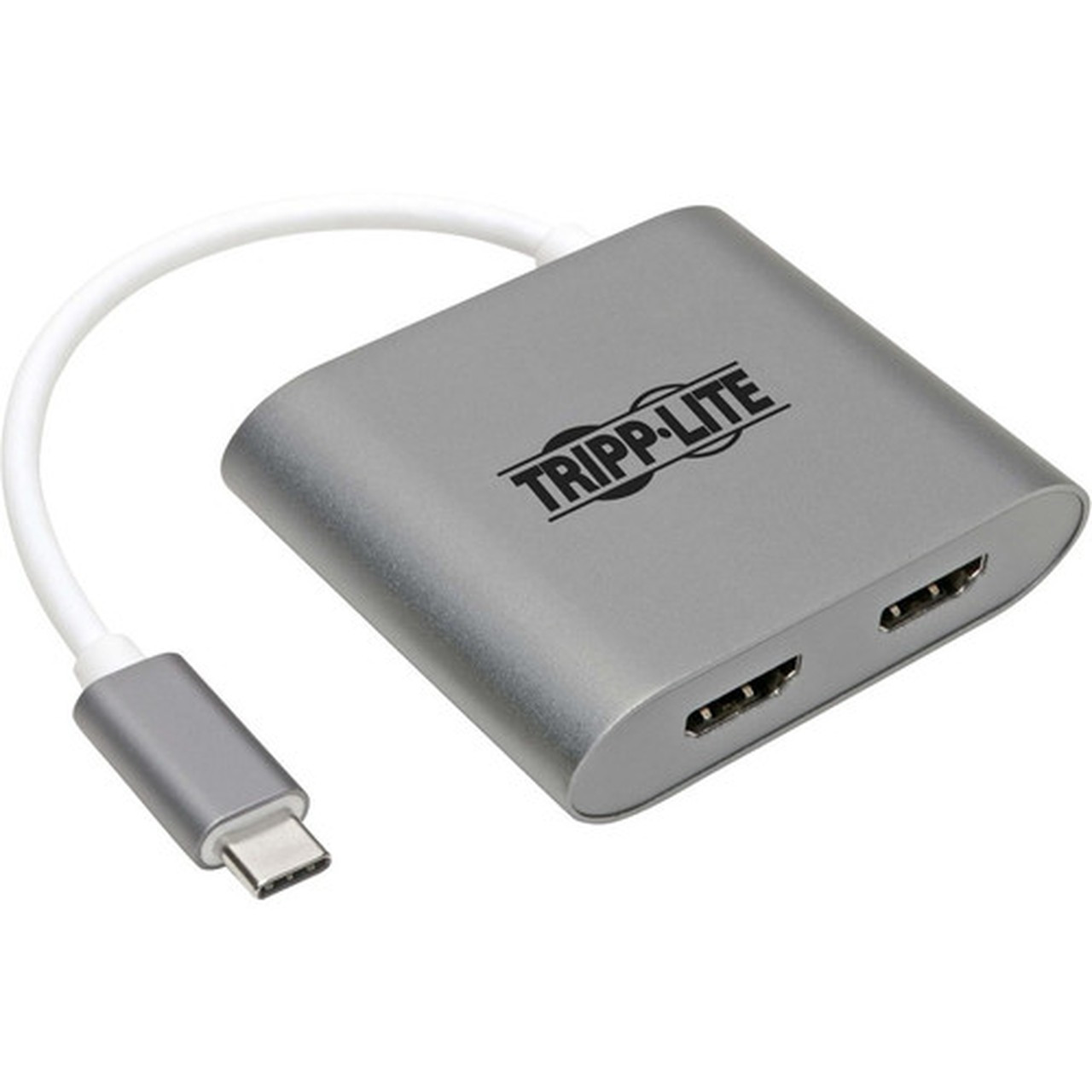 Tripp Lite by Eaton U444-06N-2H-MST HDMIUSBAudioVideo Adapter - 1 x USB Type C USB 31 Thunderbolt 3 Male - 2 x HDMI HDMI 14 Female U444-06N-2H-MST