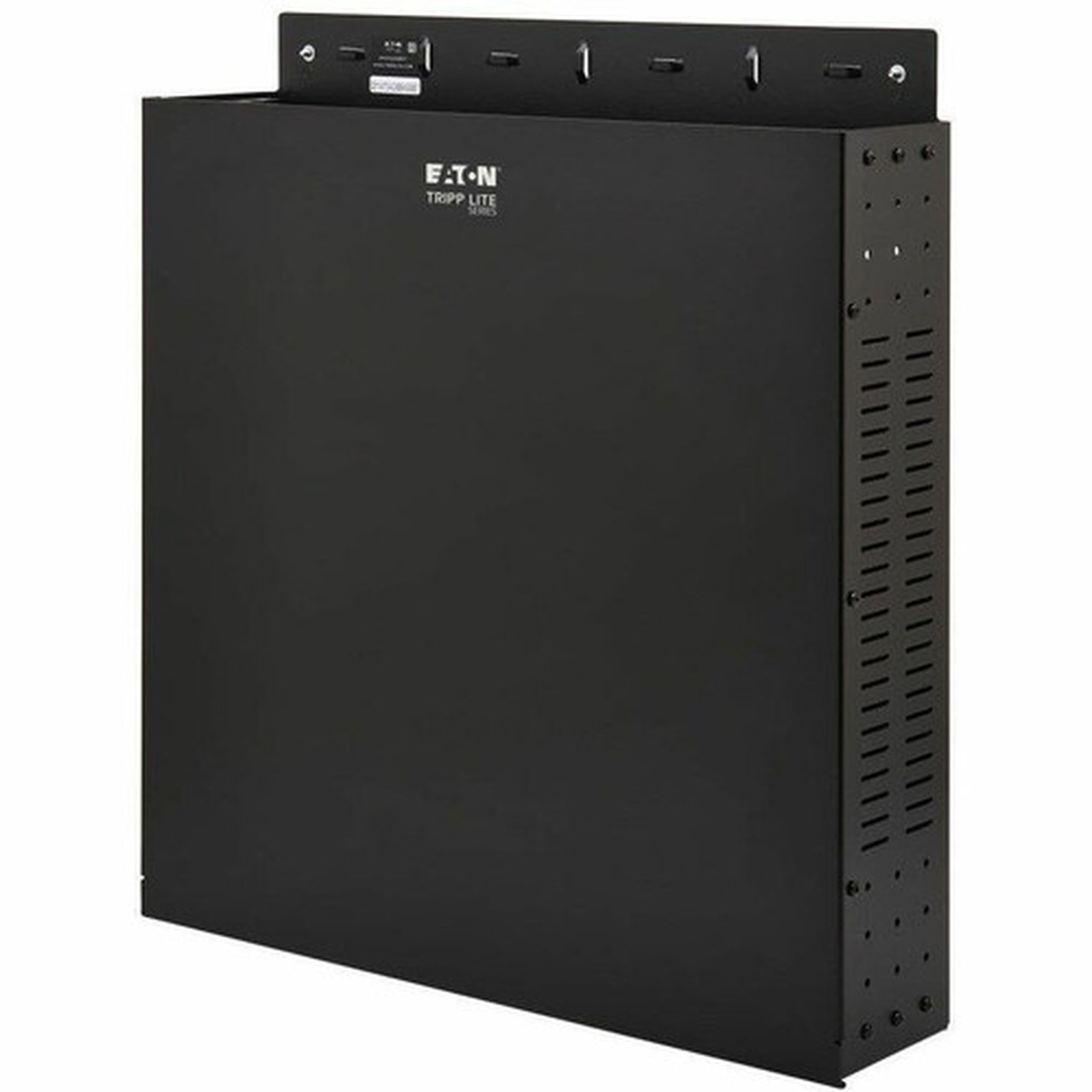 Tripp Lite by Eaton SRWO2UBRKT 2U Low-Profile Vertical-Mount Vented Wall- Mount Mini Rack Enclosure - For LAN Switch Patch Panel - - SRWO2UBRKT