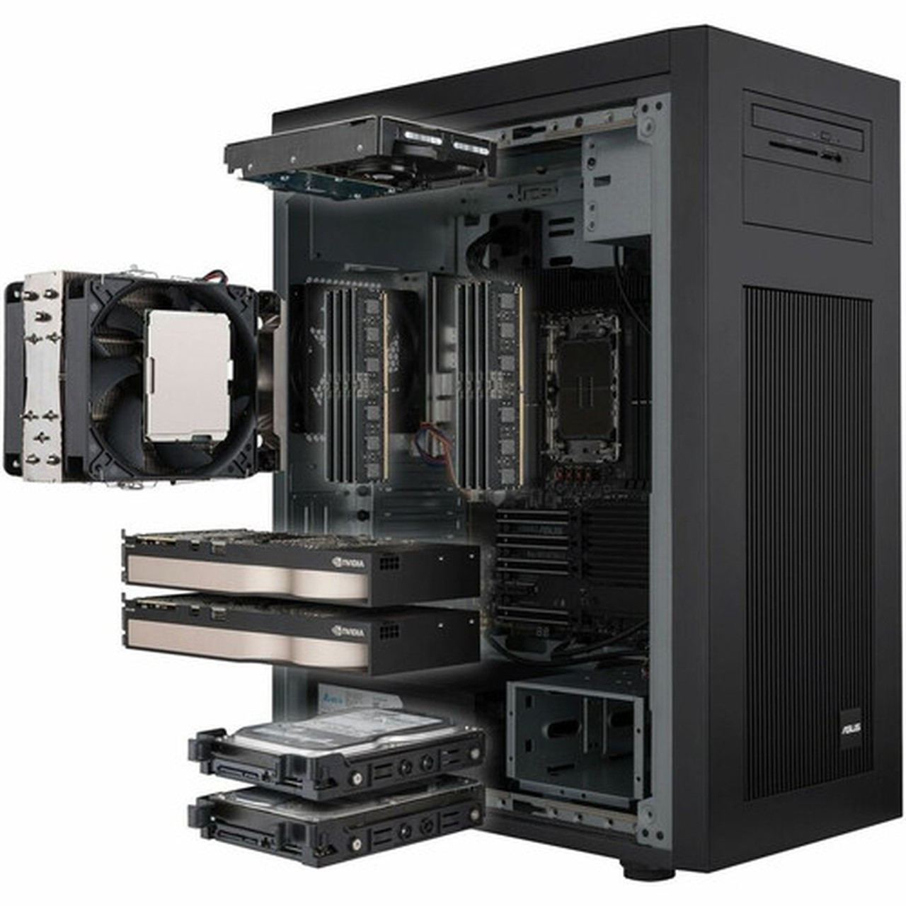 Asus ExpertCenter Pro ET700I W7-B-1300 Barebone System - Socket LGA-4677 - 1 x Processor Support - Intel W790 Chip - 1 TB DDR5 SDRAM - PRO ET700I W7-B-1300