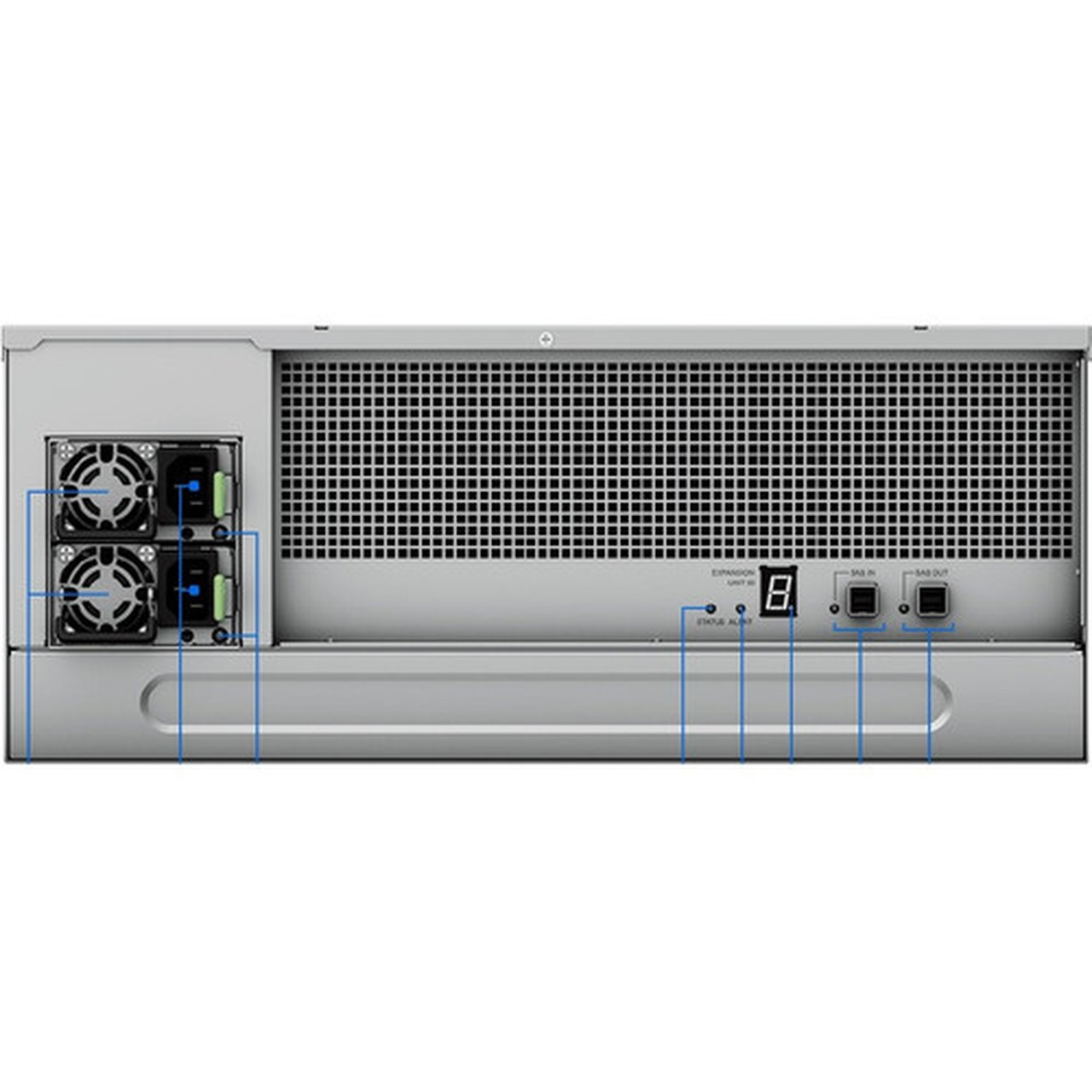 Synology Expansion Unit RX6022sas - 60 x HDD Supported - 0 x HDD Installed - 60 x Total Bays - 60 x 35 Bay - Rack-mountable RX6022SAS
