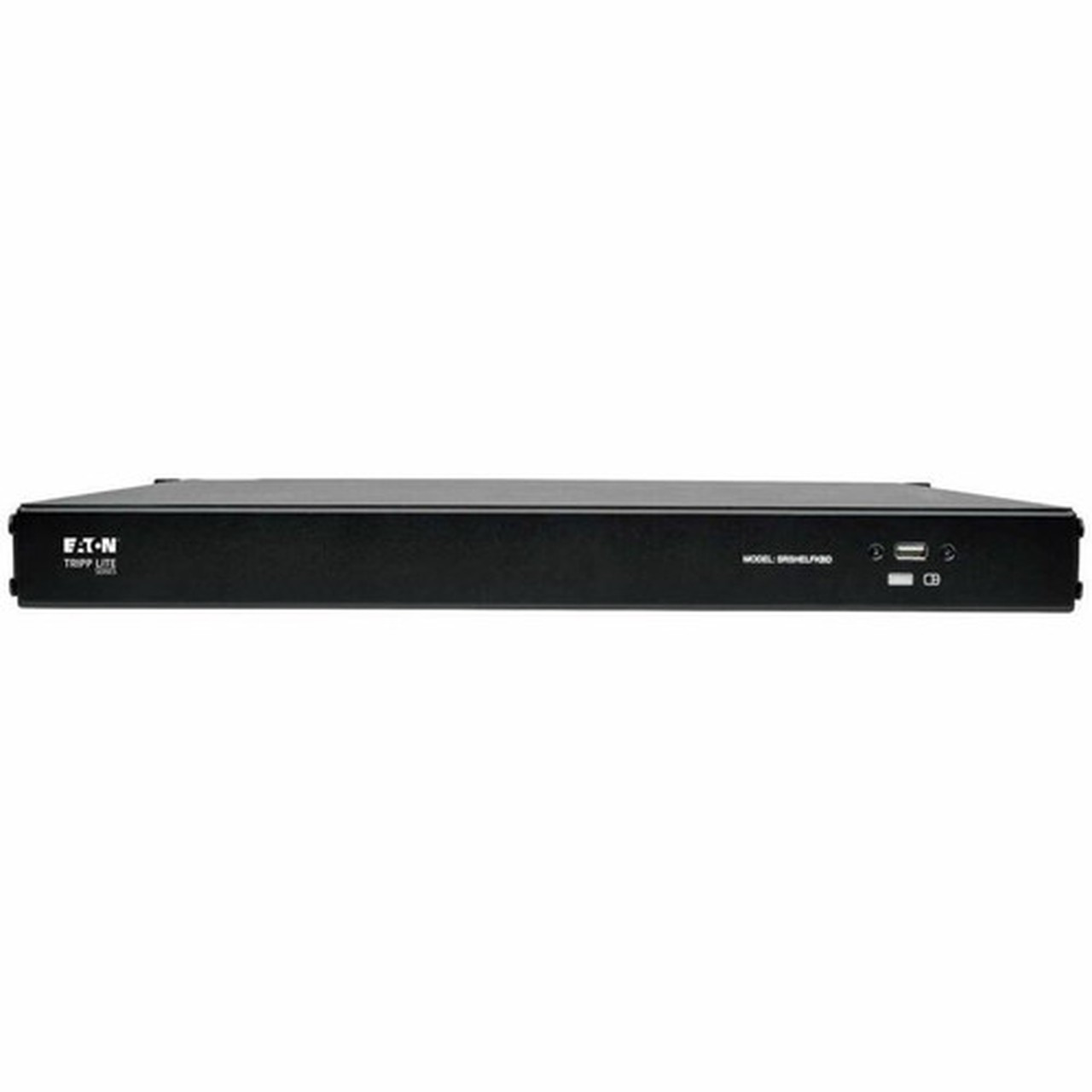 Tripp Lite by Eaton SmartRack 1U Rack-Mount Keyboard with KVM Cable Kit - Cable Connectivity - USB Interface - 104 Keys - Server - - SRSHELFKBD