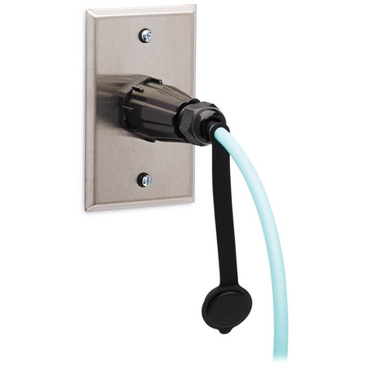 Tripp Lite by Eaton N820-02M-IND 10Gb Duplex Multimode 50125 OM3 Fiber Patch Cable Aqua 2 m - 66 ft 2 m Fiber Optic Network for N820-02M-IND