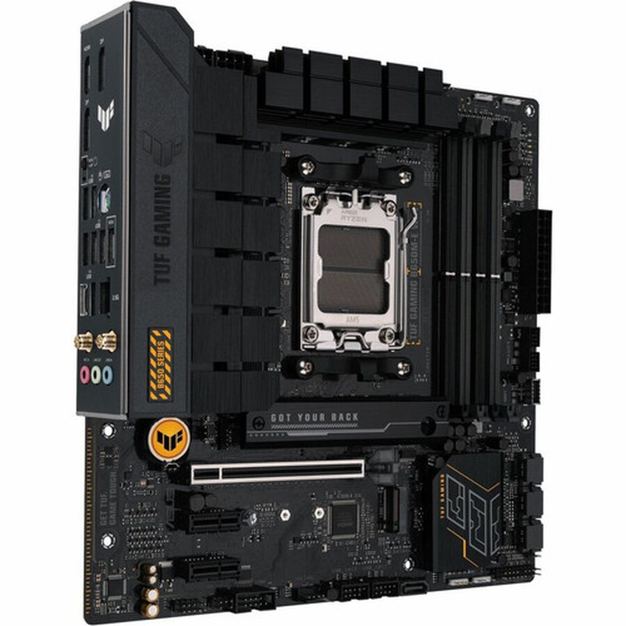 TUF TUF GAMING B650M-E WIFI Gaming Desktop Motherboard - AMD B650 Chipset - Socket AM5 - Micro ATX - Ryzen 7 Processor Supported - 128 TUF GAMING B650M-E WIFI