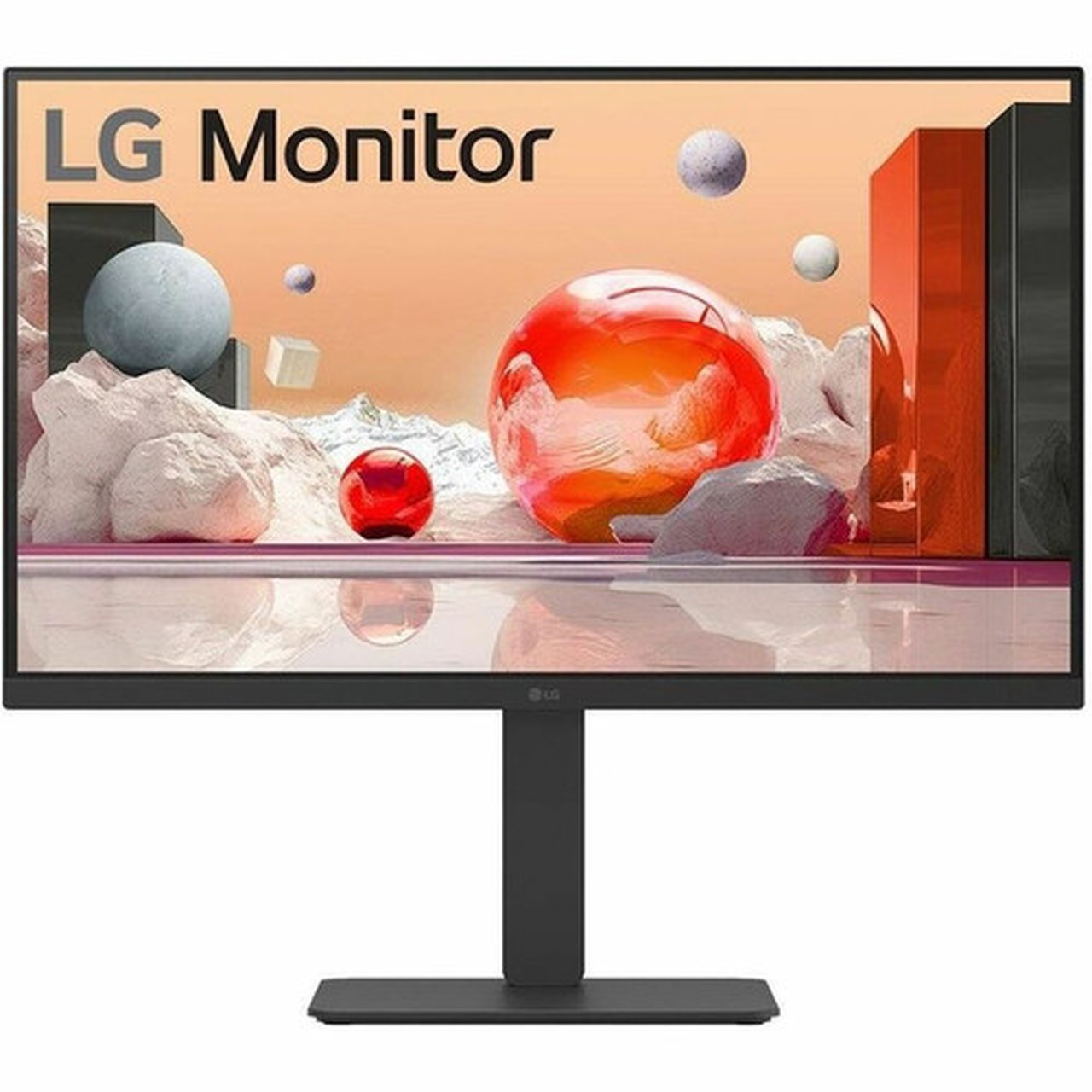 LG 27BA850-B 27 Class Webcam Full HD LED Monitor - 169 - Textured Black - 27 Viewable - In-plane Switching IPS Technology - LED - 27BA850-B