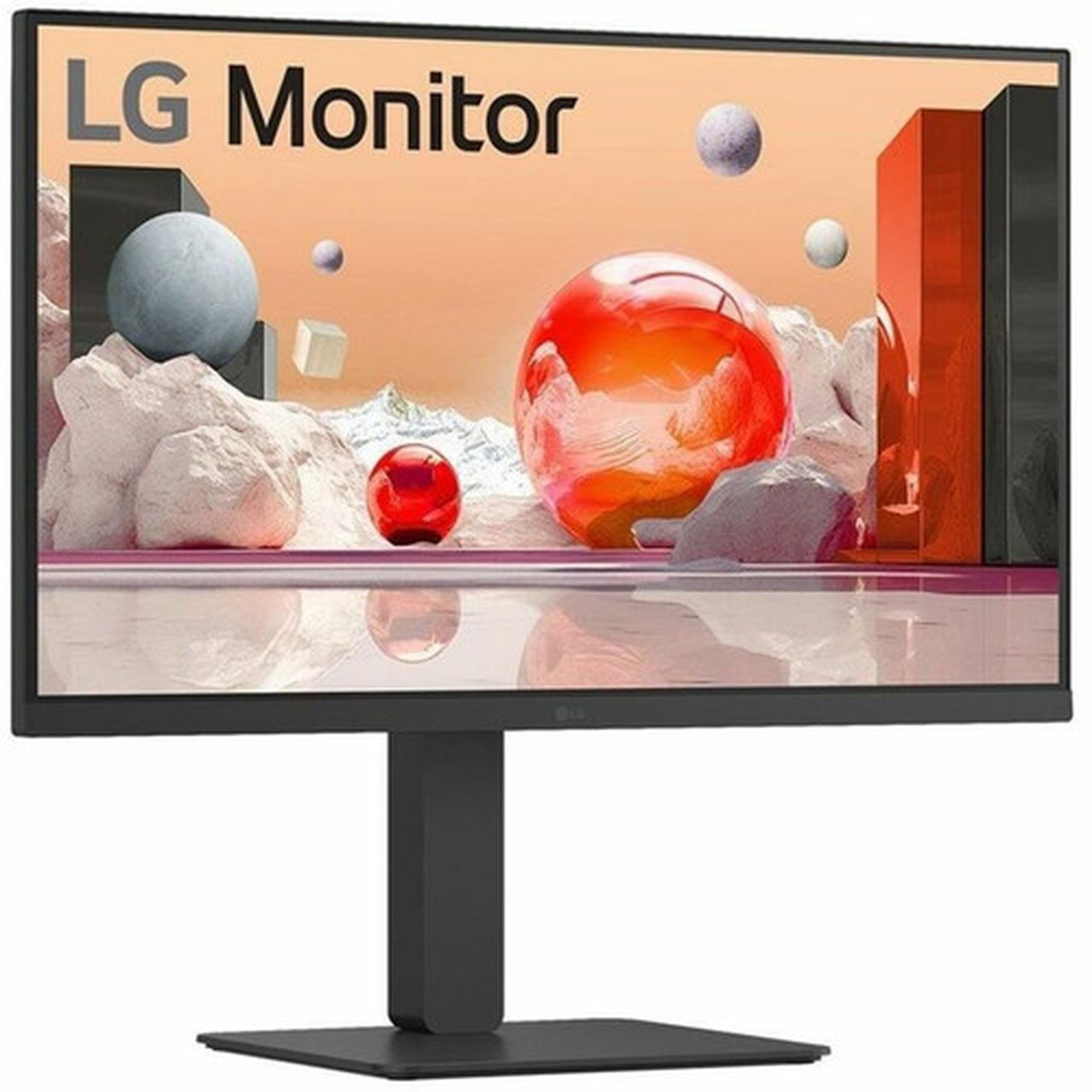 LG 27BA850-B 27 Class Webcam Full HD LED Monitor - 169 - Textured Black - 27 Viewable - In-plane Switching IPS Technology - LED - 27BA850-B