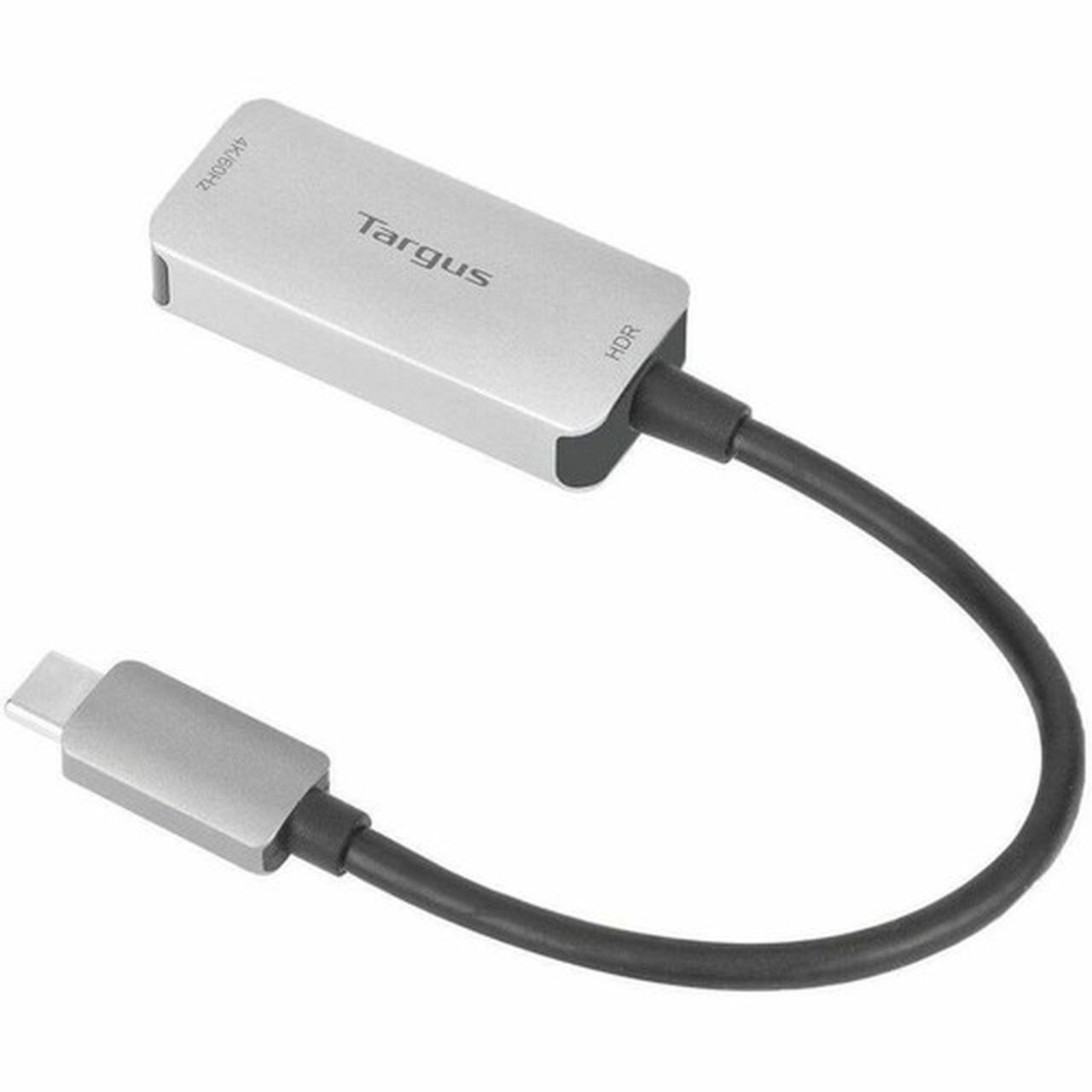 Targus USB-C to HDMI Adapter - 1 x HDMI Digital AudioVideo - Female - 1 x Type C USB - Male - 3840 x 2160 Supported - Silver ACA969GL