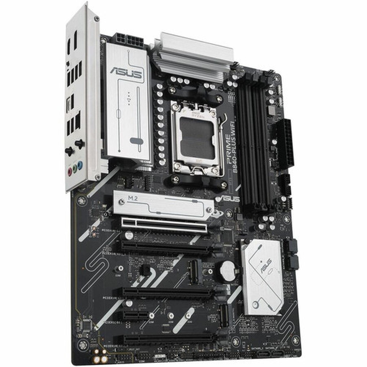 Asus Prime B840-PLUS WIFI Gaming Desktop Motherboard - AMD B840 Chipset - Socket AM5 - ATX - Ryzen 7 Ryzen 8 Ryzen 9 Processor - 192 PRIME B840-PLUS WIFI