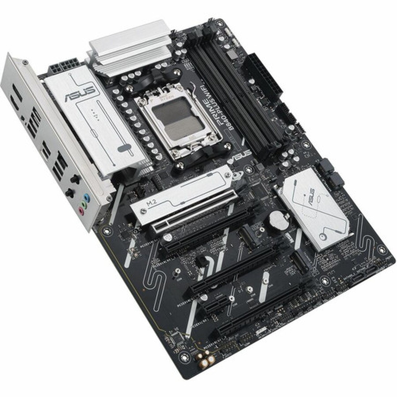Asus Prime B840-PLUS WIFI Gaming Desktop Motherboard - AMD B840 Chipset - Socket AM5 - ATX - Ryzen 7 Ryzen 8 Ryzen 9 Processor - 192 PRIME B840-PLUS WIFI