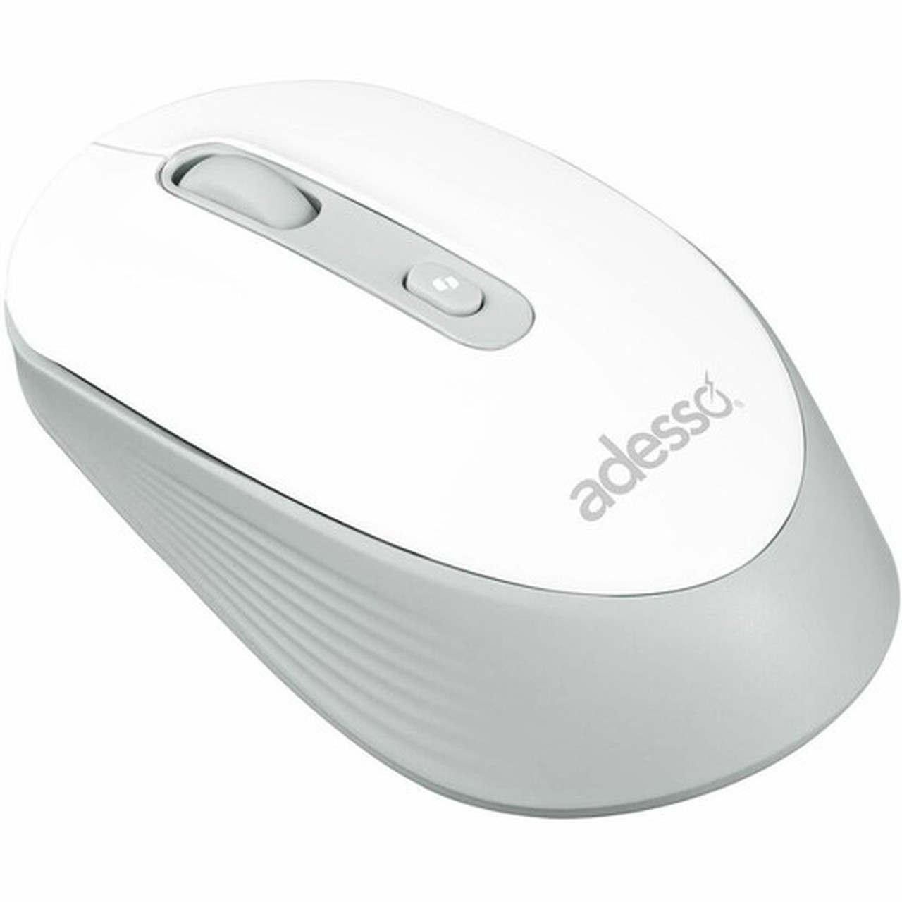 Adesso iMOUSE A30W Mouse - Optical - Wireless - 30 ft 9144 mm - Radio Frequency - 240 GHz - White - USB Type A - 2400 dpi - 4 - IMOUSE A30W