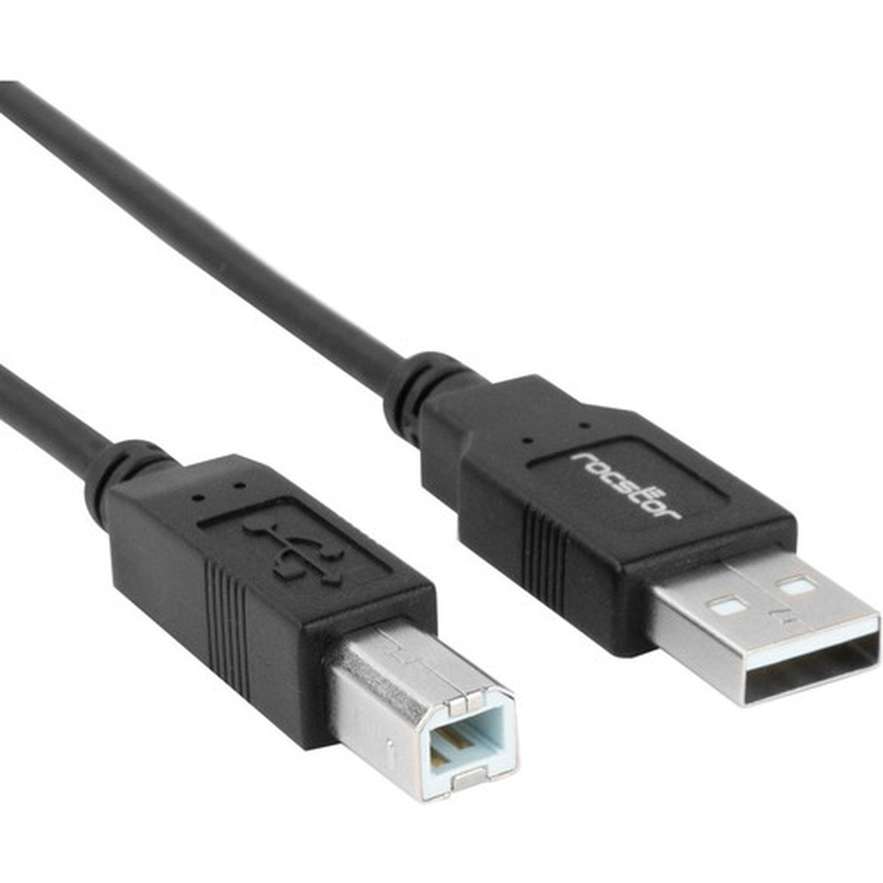 Rocstor 6 ft USB 20 Type-A to Type-B Cable - MM - 6 ft 183 m USB Data Transfer Cable for Scanner Printer Hard Drive - First 1 x Y10C116-B1