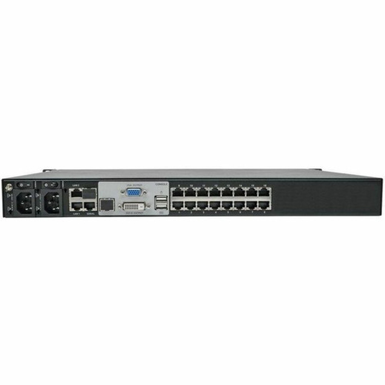 Tripp Lite NetDirector B064-016-04-IPG Digital KVM Switch - Steel Housing - 16 Computers - 1 Local Users - 4 Remote Users - UXGA B064-016-04-IPG