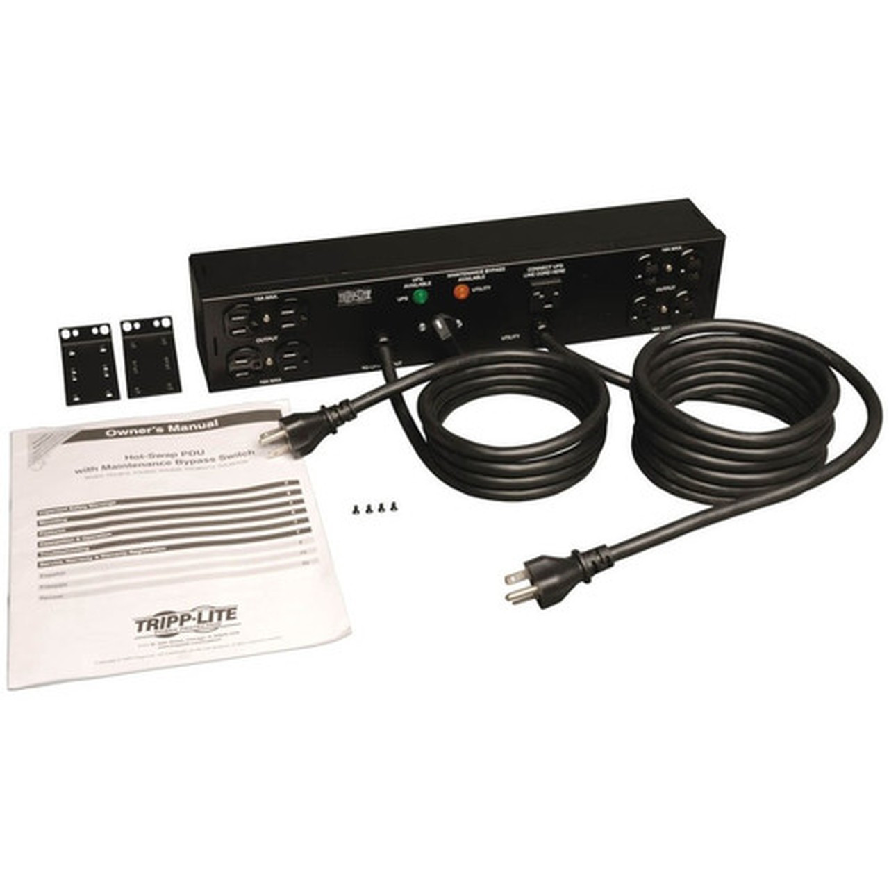Tripp Lite PDUB15 PDU Dual Source Hot Swap 12A 8 Outlet - 8 x NEMA 5-15R - 144kVA - 2U Horizontal Rackmount PDUB15