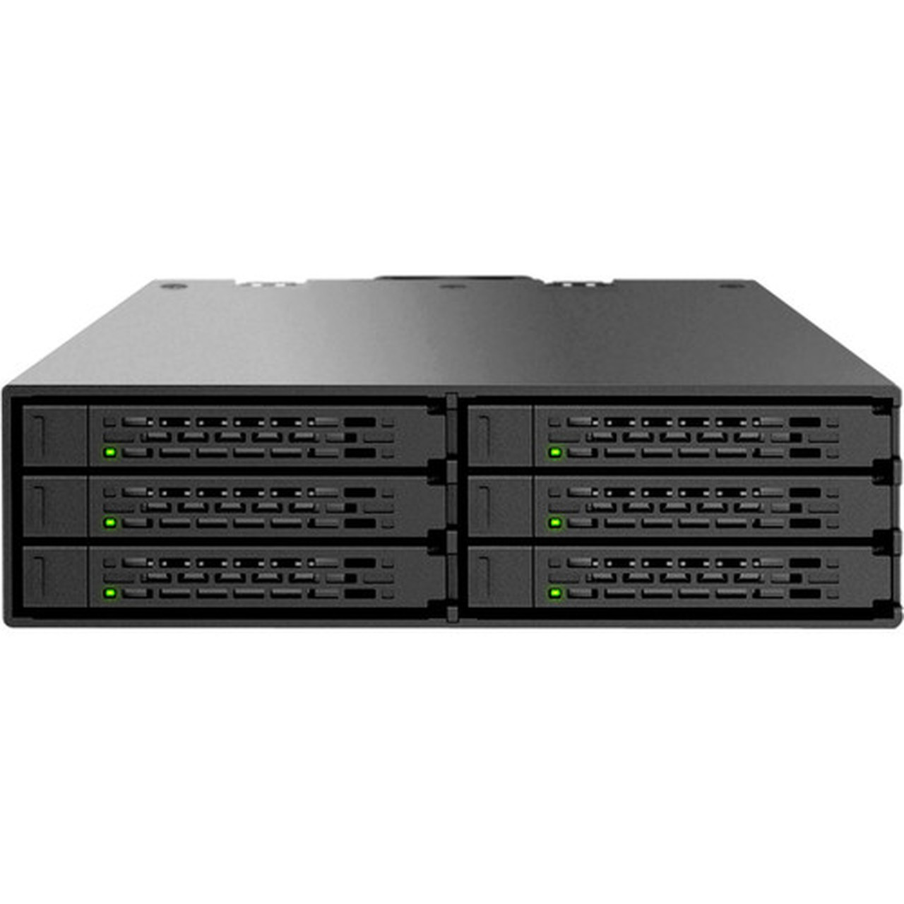 Icy Dock MB996SP-6SB 6 in 1 SATA Hot Swap Backplane RAID Cage - 6 x HDD Supported - 6 x SSD Supported - RAID Supported - 0 1 5 JBOD MB996SP-6SB