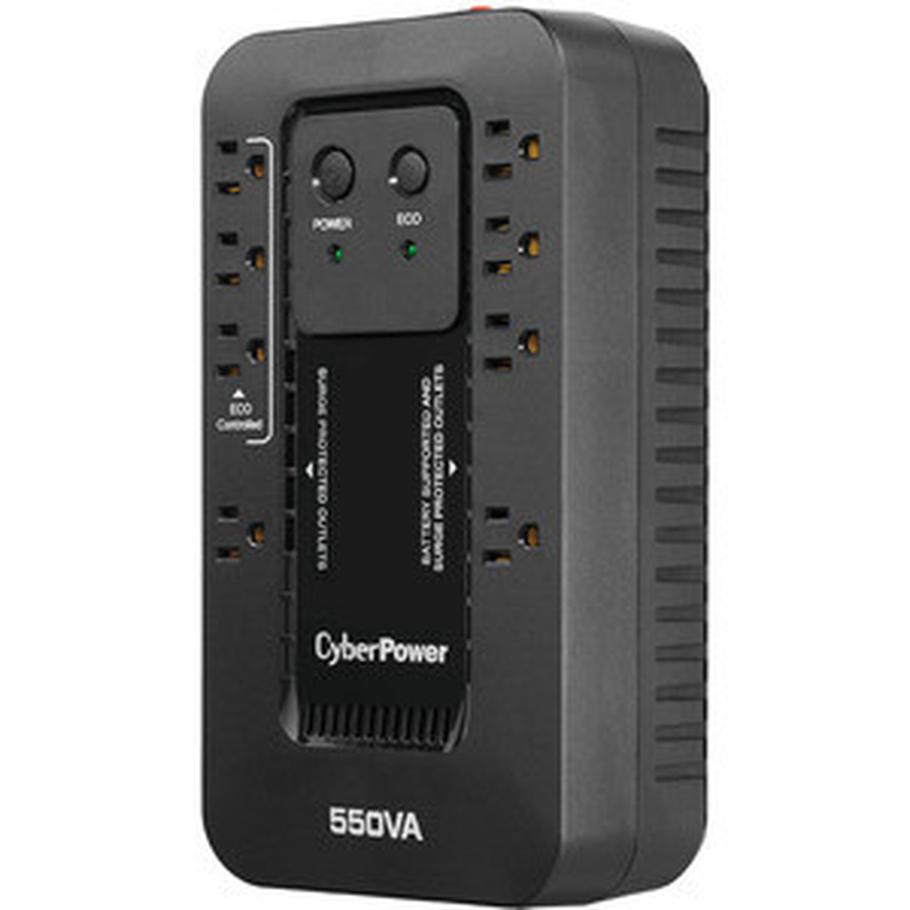 CyberPower_EC550G_Ecologic_550VA330W_Energy_Efficient_Desktop_ECO_UPS_-_Compact_-_8_Hour_Recharge_-_2_Minute_Stand-by_-_120_V_AC_-_V_EC550G