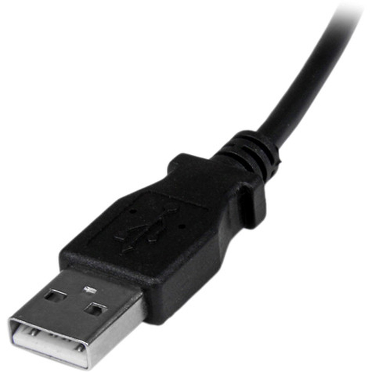 StarTechcom_2m_Micro_USB_Cable_-_A_to_Down_Angle_Micro_B_-_66_ft_USB_Data_Transfer_Cable_for_Cellular_Phone_Camera_Hard_Drive_PC_USBAUB2MD