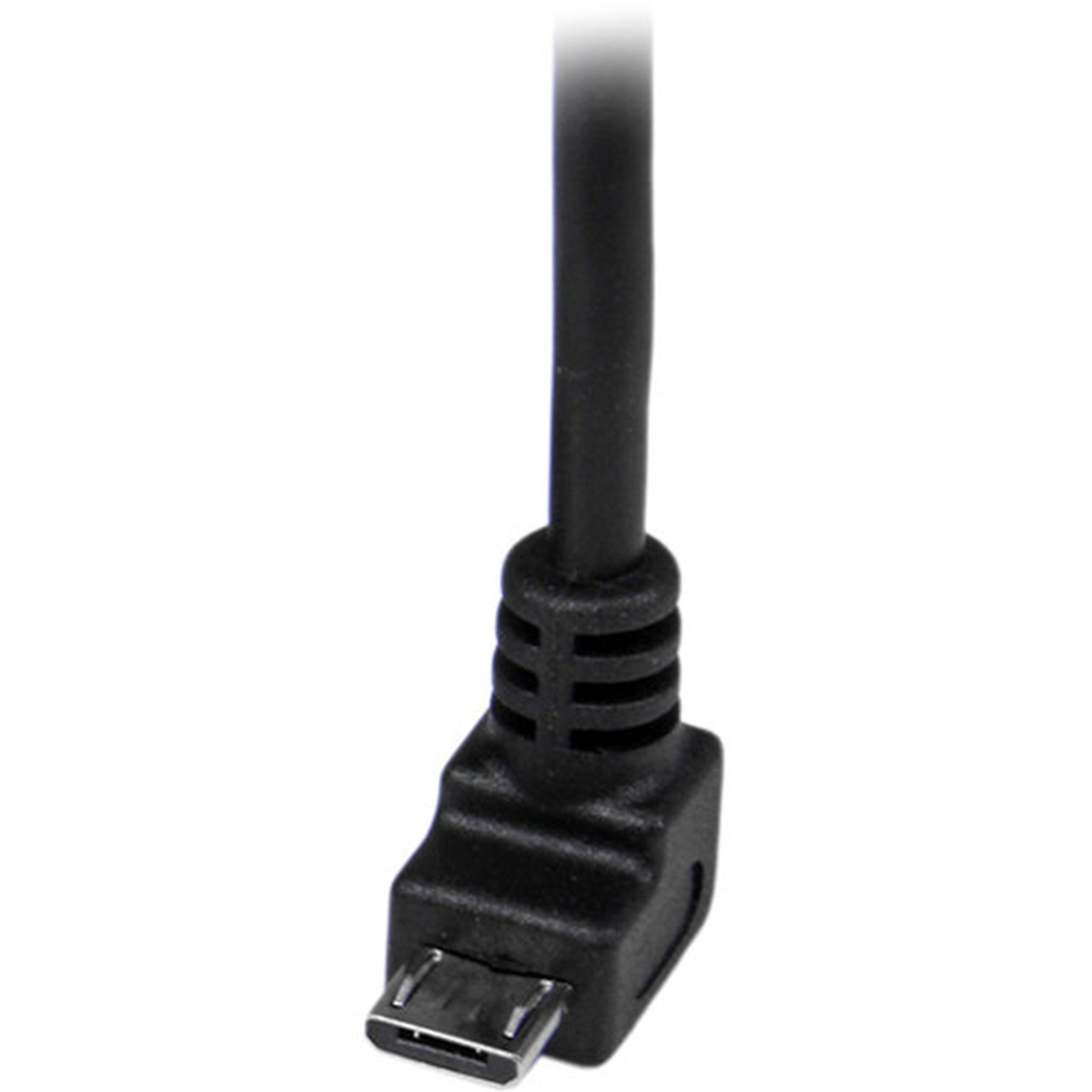 StarTechcom_2m_Micro_USB_Cable_-_A_to_Down_Angle_Micro_B_-_66_ft_USB_Data_Transfer_Cable_for_Cellular_Phone_Camera_Hard_Drive_PC_USBAUB2MD