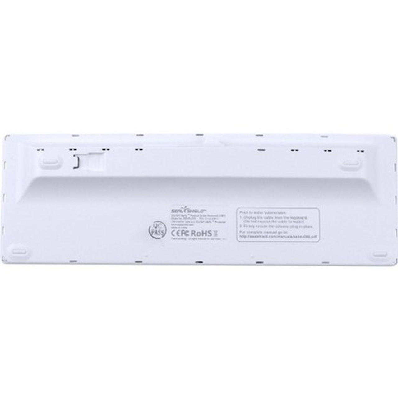 Seal Shield Cleanwipe Waterproof Keyboard - SSKSV099UK - Cable Connectivity - USB Interface - 99 Keys - English UK - QWERTY Layout SSKSV099UK