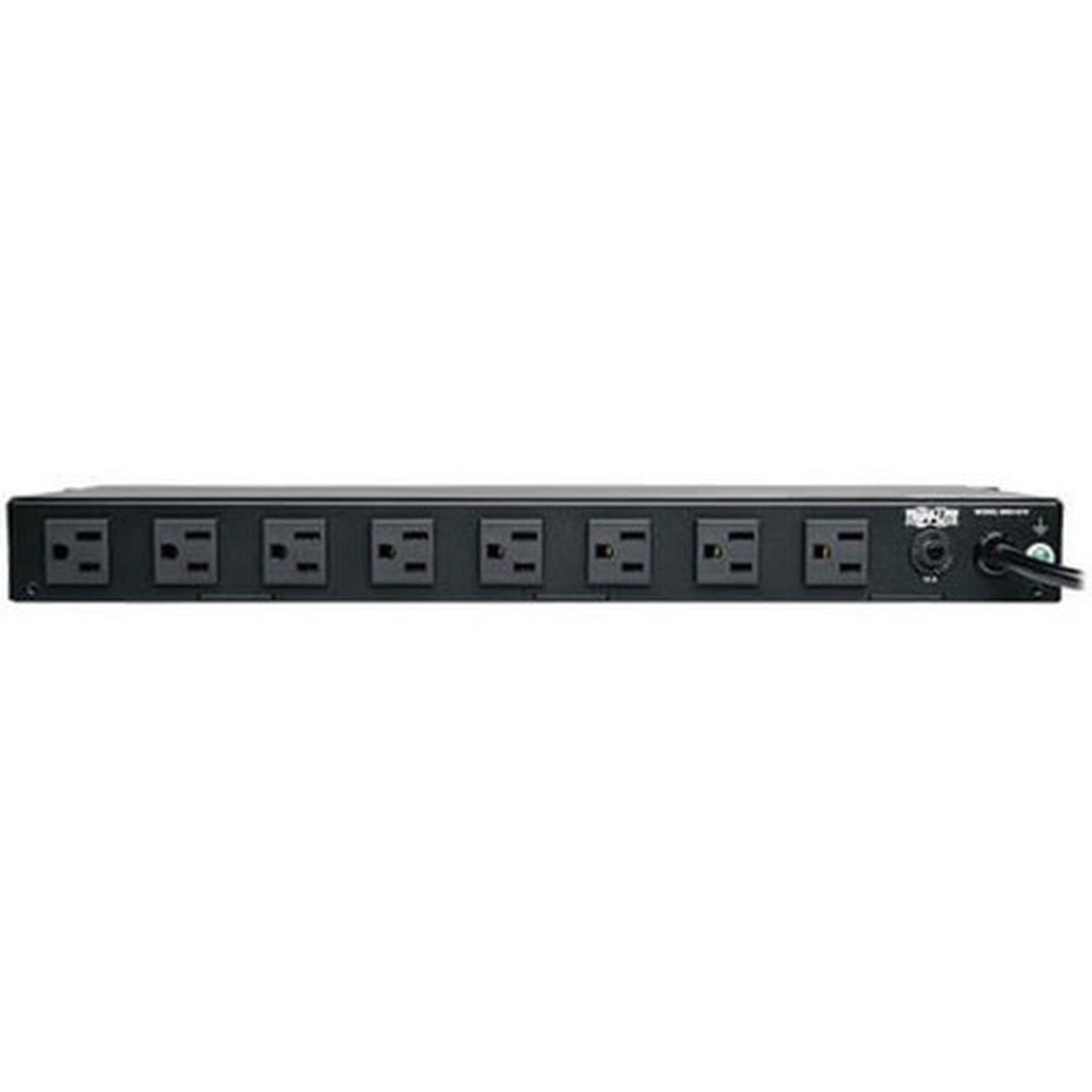 Tripp Lite by Eaton PDU Ethernet Switch 1U Combo with 16 Unmanaged Gigabit Ports - Basic - NEMA 5-15P - 8 x NEMA 5-15R - 120 V AC - kW NSU-G16