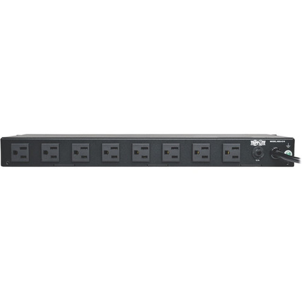 Tripp Lite by Eaton PDU Ethernet Switch 1U Combo with 16 Unmanaged Gigabit Ports - Basic - NEMA 5-15P - 8 x NEMA 5-15R - 120 V AC - kW NSU-G16