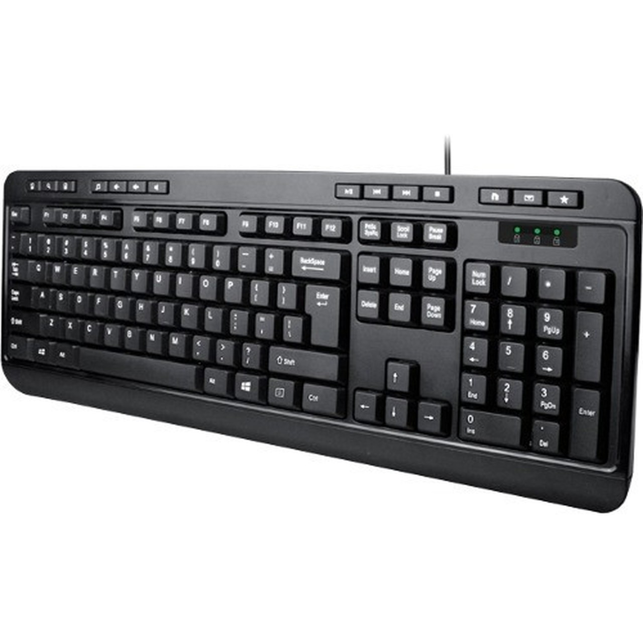 Adesso_AKB-132_-_Spill-Resistant_Multimedia_Desktop_Keyboard_USB_-_Cable_Connectivity_-_USB_Interface_-_104_Key_-_English_US_-_PC_AKB-132UB