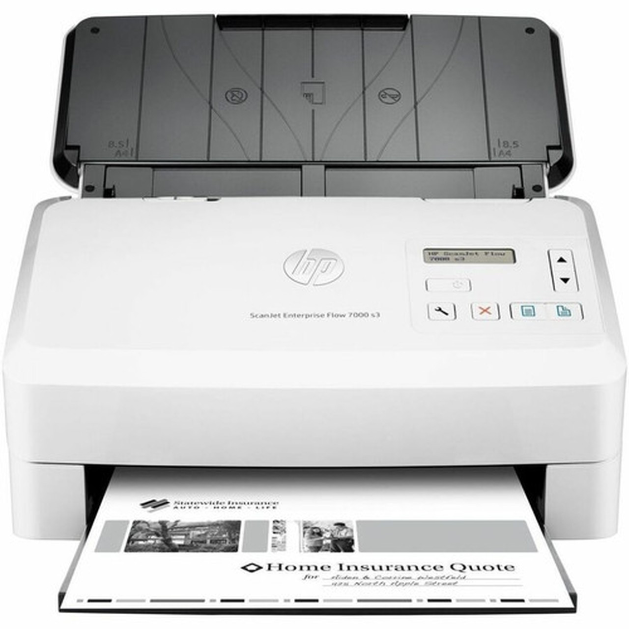 HP Scanjet 7000 s3 Sheetfed Scanner - 600 dpi Optical - 48-bit Color - 75 ppm Mono - 75 ppm Color - Duplex Scanning - USB L2757A201