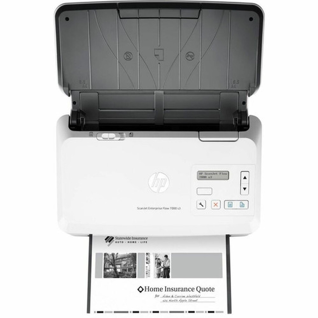 HP Scanjet 7000 s3 Sheetfed Scanner - 600 dpi Optical - 48-bit Color - 75 ppm Mono - 75 ppm Color - Duplex Scanning - USB L2757A201