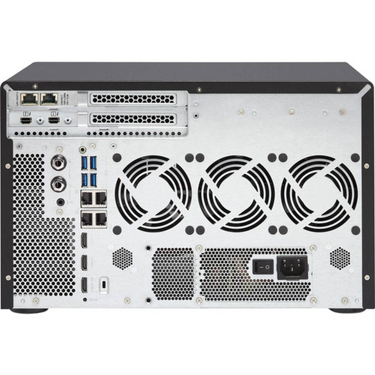 QNAP Turbo NAS TVS-1282T-I7-64G SANNASDAS Storage System - Intel Core i7 i7-6700 Quad-core 4 Core 340 GHz - 8 x HDD Supported - x TVS-1282T-I7-64G-US