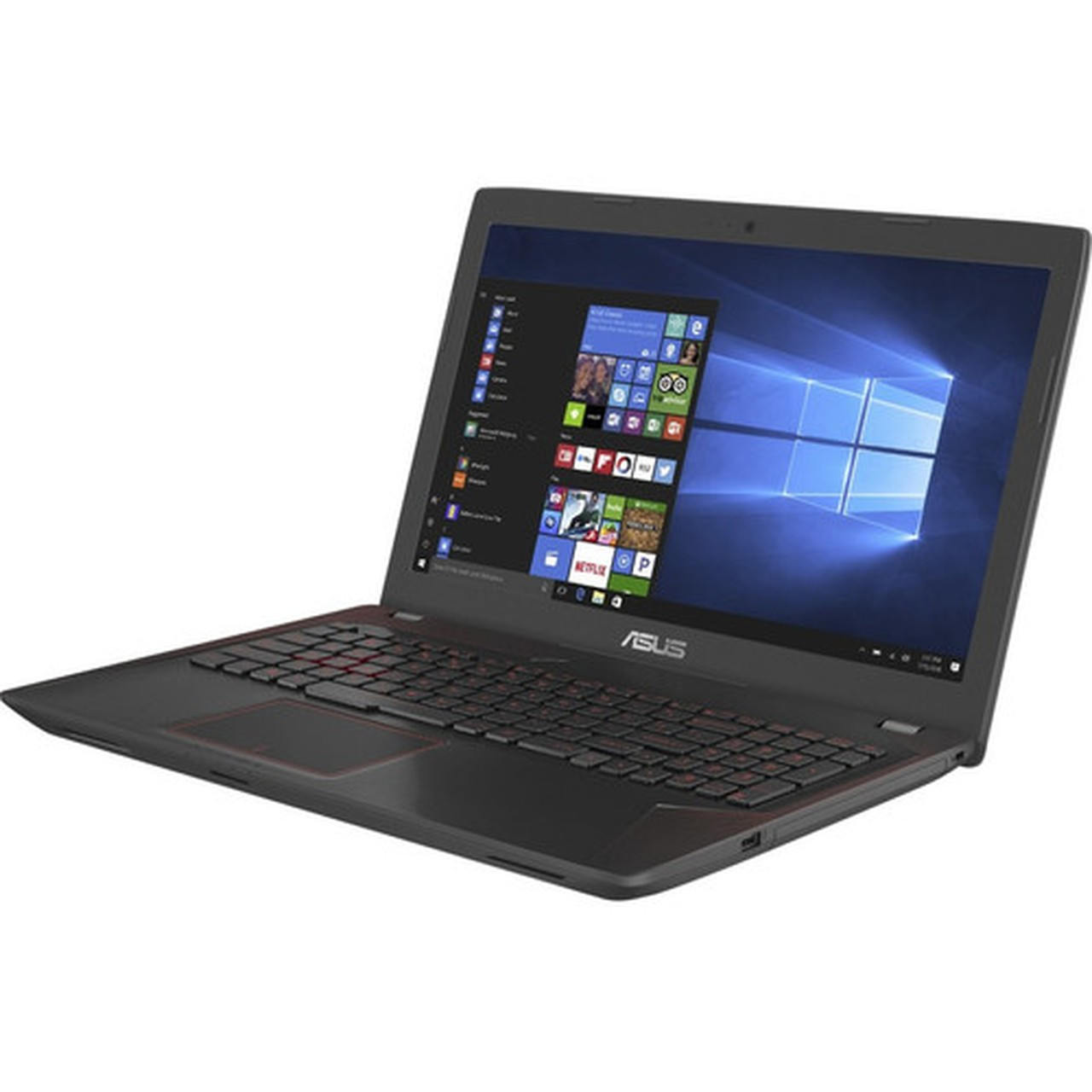 Asus FX53 FX53VD-Q52-CB 156 39624 mm Notebook - Intel Core i5 7th Gen i5-7300HQ - 12 GB - 1 TB HDD - English French Keyboard - - FX53VD-Q52-CB