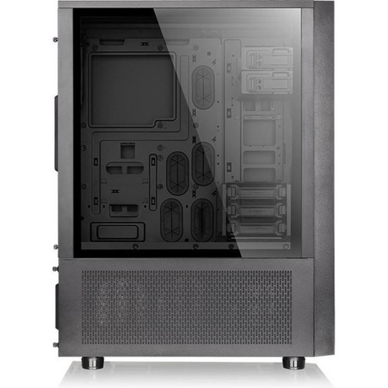 Thermaltake Core X71 Tempered Glass Edition Full Tower Chassis - Full-tower - Black Transparent - 7 x Bay - Mini ITX Micro ATX ATX CA-1F8-00M1WN-02