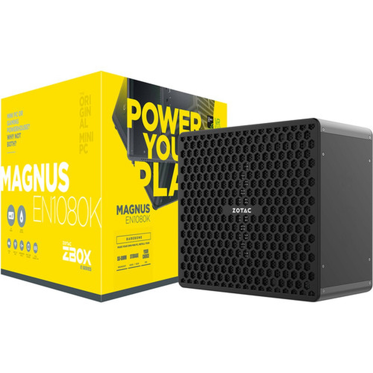 Zotac ZBOX E MAGNUS EN1080K Desktop Computer - Intel Core i7 7th Gen i7-7700 - Mini PC - NVIDIA GeForce GTX 1080 8 GB ZBOX-EN1080K-U