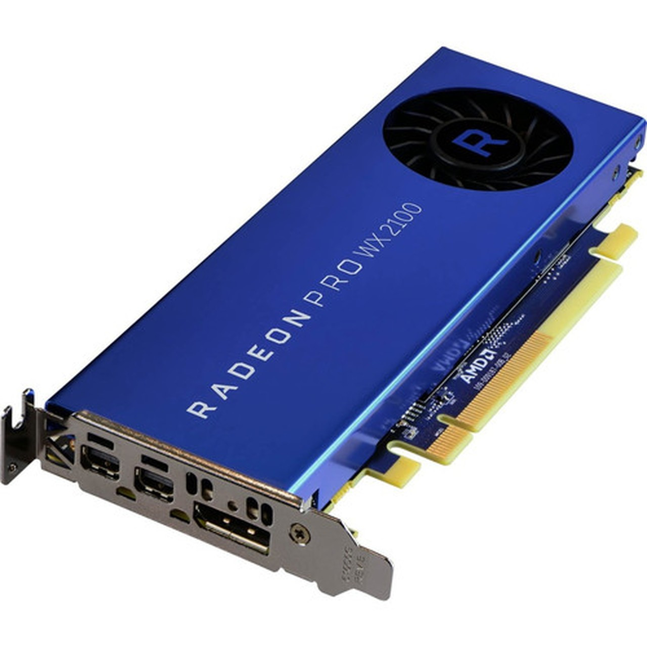 AMD Radeon Pro WX 2100 Graphic Card - 2 GB GDDR5 - Low-profile - 64 bit Bus Width - PCI Express - DisplayPort - 1 x DisplayPort - 2 x 100-506001