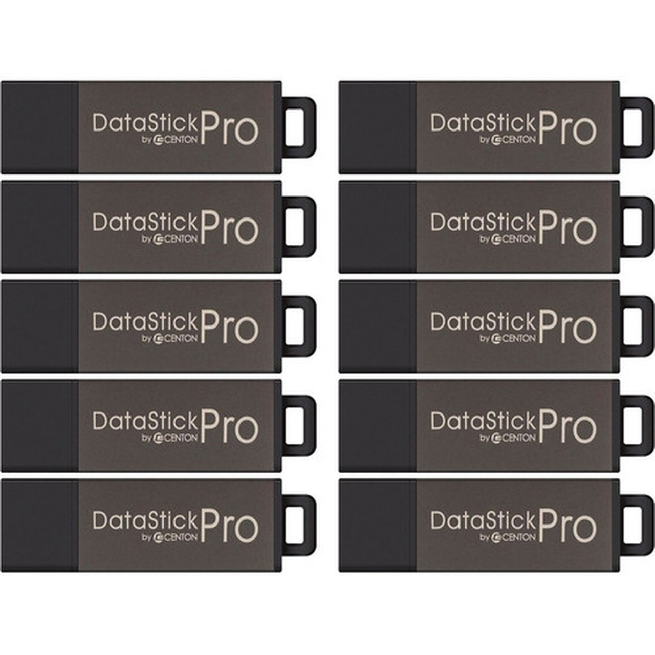 Centon ValuePack USB 20 Datastick Pro Grey 8GB 50 Pack - 8 GB - USB 20 - Gray - 5 Year Warranty - 50 Pack S1-U2P1-8G50PK