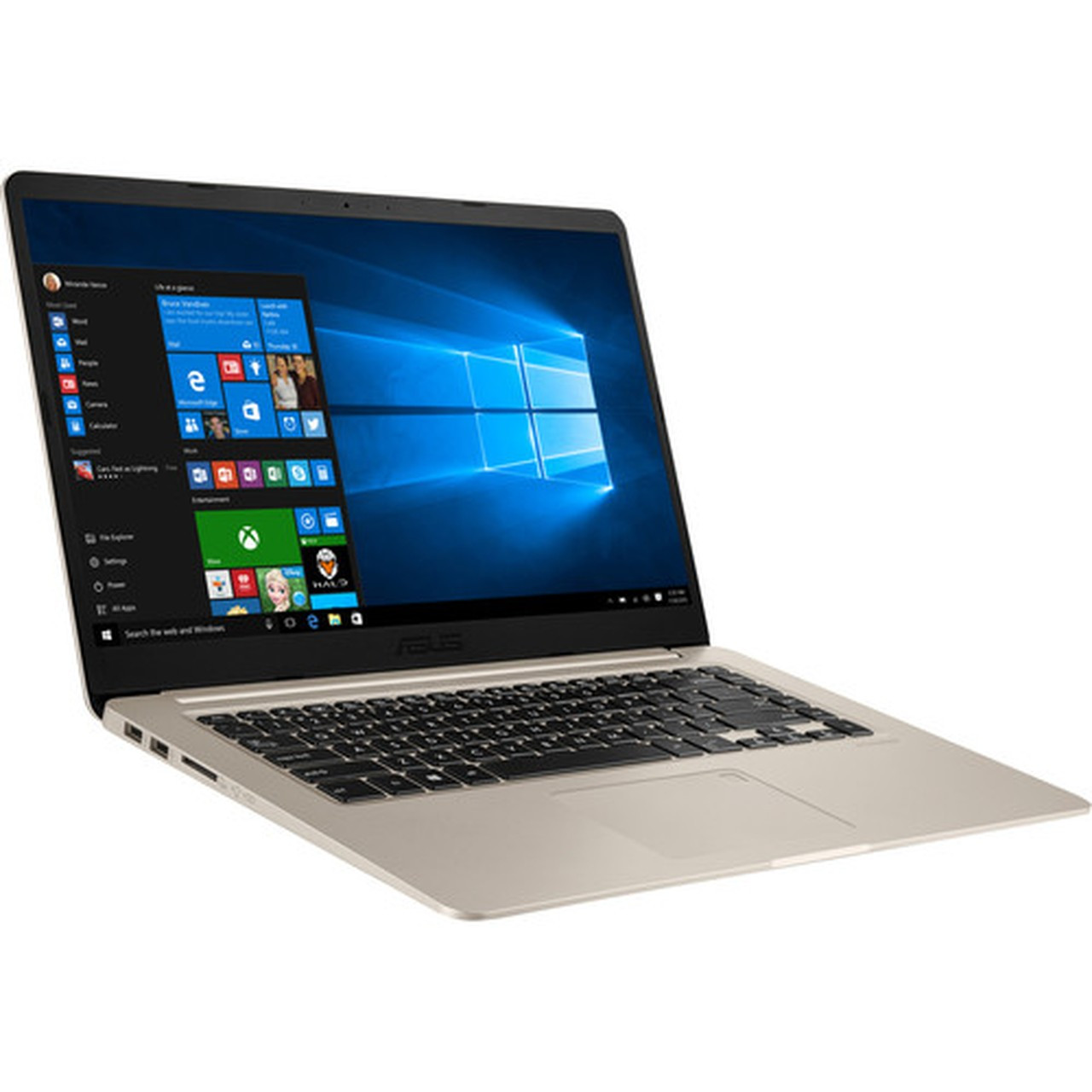 Asus VivoBook S15 S510 S510UA-Q52S-CB 156 39624 mm Notebook - Intel Core i5 7th Gen i5-7200U - 8 GB - 1 TB HDD - 128 GB SSD - - - S510UA-Q52S-CB