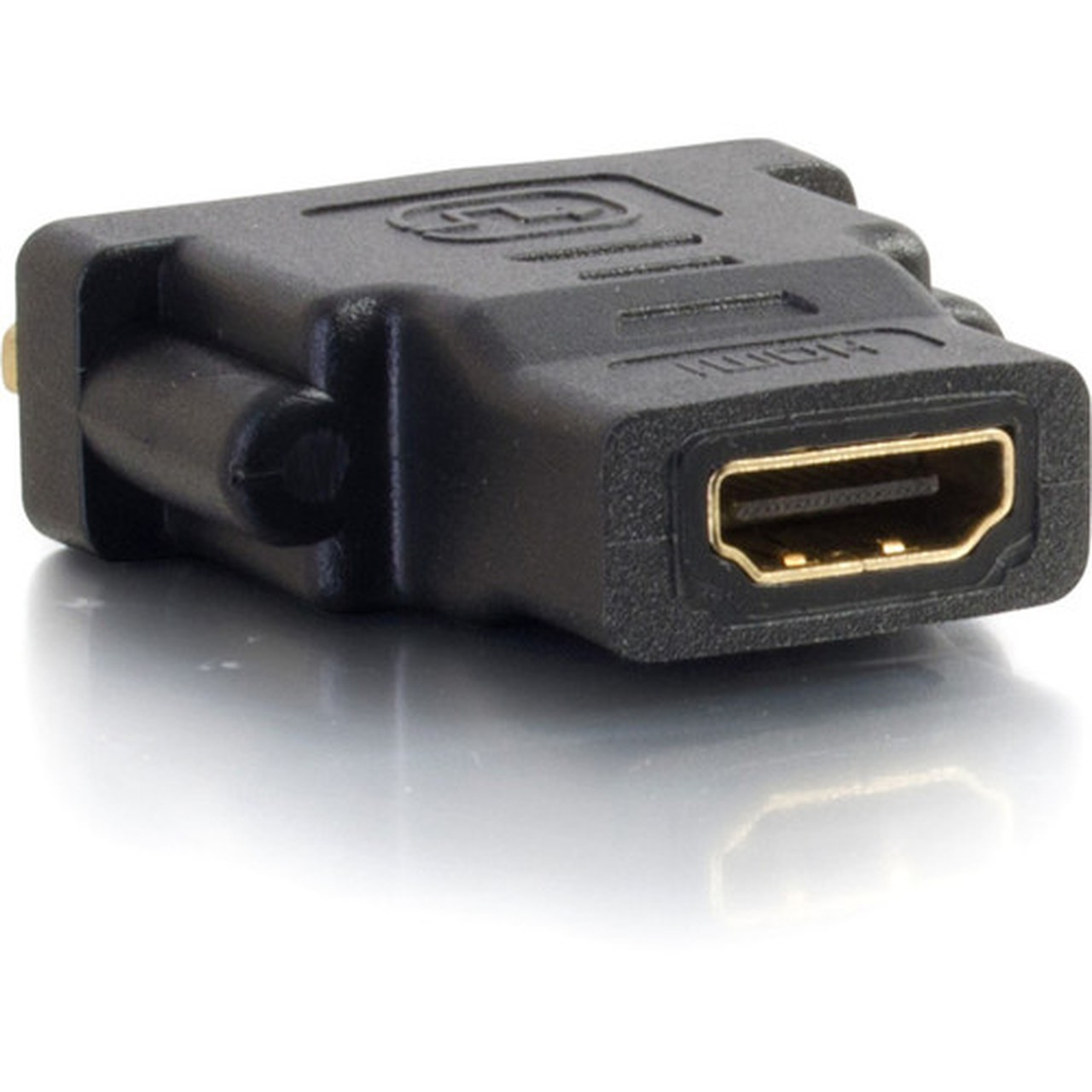 C2G_HDMI_Female_to_DVI-D_Female_Adapter_-_1_x_HDMI_Female_Digital_AudioVideo_-_1_x_DVI-D_Dual-Link_Female_Digital_Video_-_Black_18402