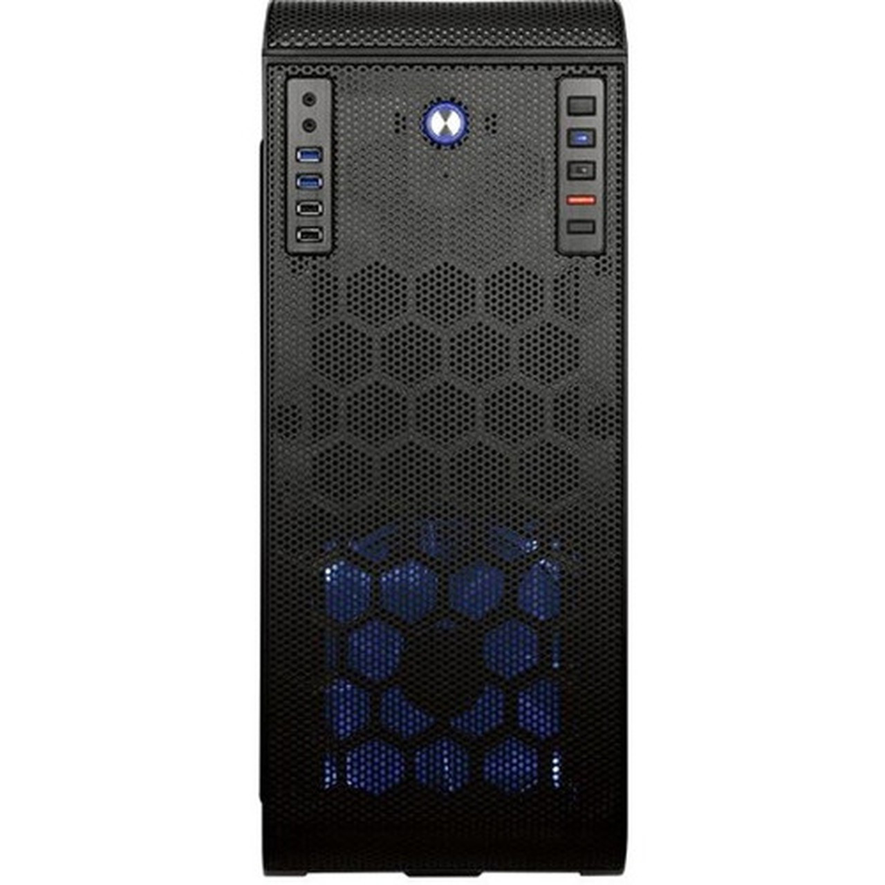 Thermaltake V71 Tempered Glass Edition Full Tower Chassis - Full-tower - Black - SPCC Tempered Glass - 10 x Bay - Micro ATX ATX - 9 CA-1B6-00F1WN-04