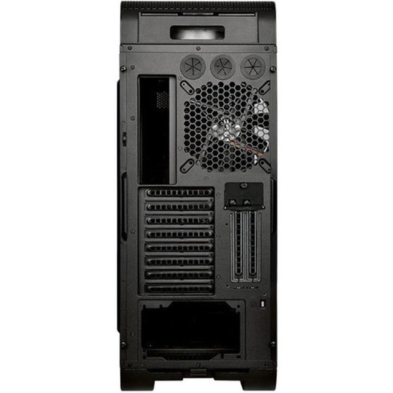 Thermaltake V71 Tempered Glass Edition Full Tower Chassis - Full-tower - Black - SPCC Tempered Glass - 10 x Bay - Micro ATX ATX - 9 CA-1B6-00F1WN-04