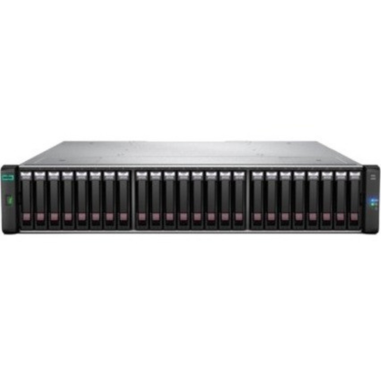 HPE MSA 2050 SAS NEBS Certified DC Power SFF Storage - 24 x HDD Supported - 24 x SSD Supported - 2 x 12Gbs SAS Controller - RAID - 1 Q1J32A