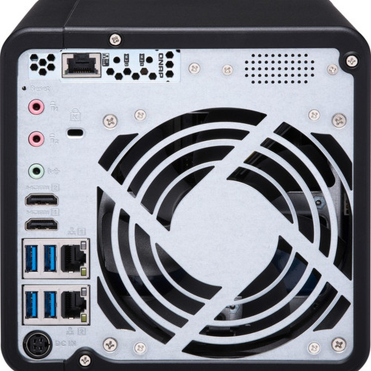 QNAP TS-453BT3 SANNASDAS Storage System - Celeron J3455 Quad-core 4 Core 150 GHz - 4 x HDD Supported - 6 x SSD Supported - 8 GB - TS-453BT3-8G-US