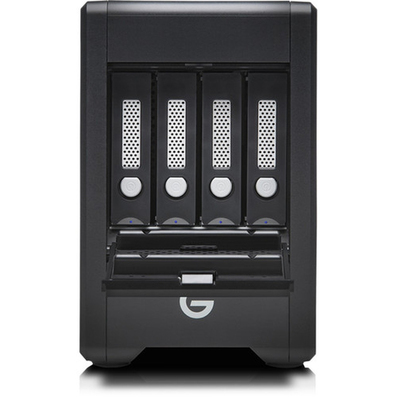 G-Technology G-SPEED Shuttle Thunderbolt 3 48TB Black NA - 4 x HDD Supported - 48 TB Supported HDD Capacity - 4 x HDD Installed - 48 - 0G10087