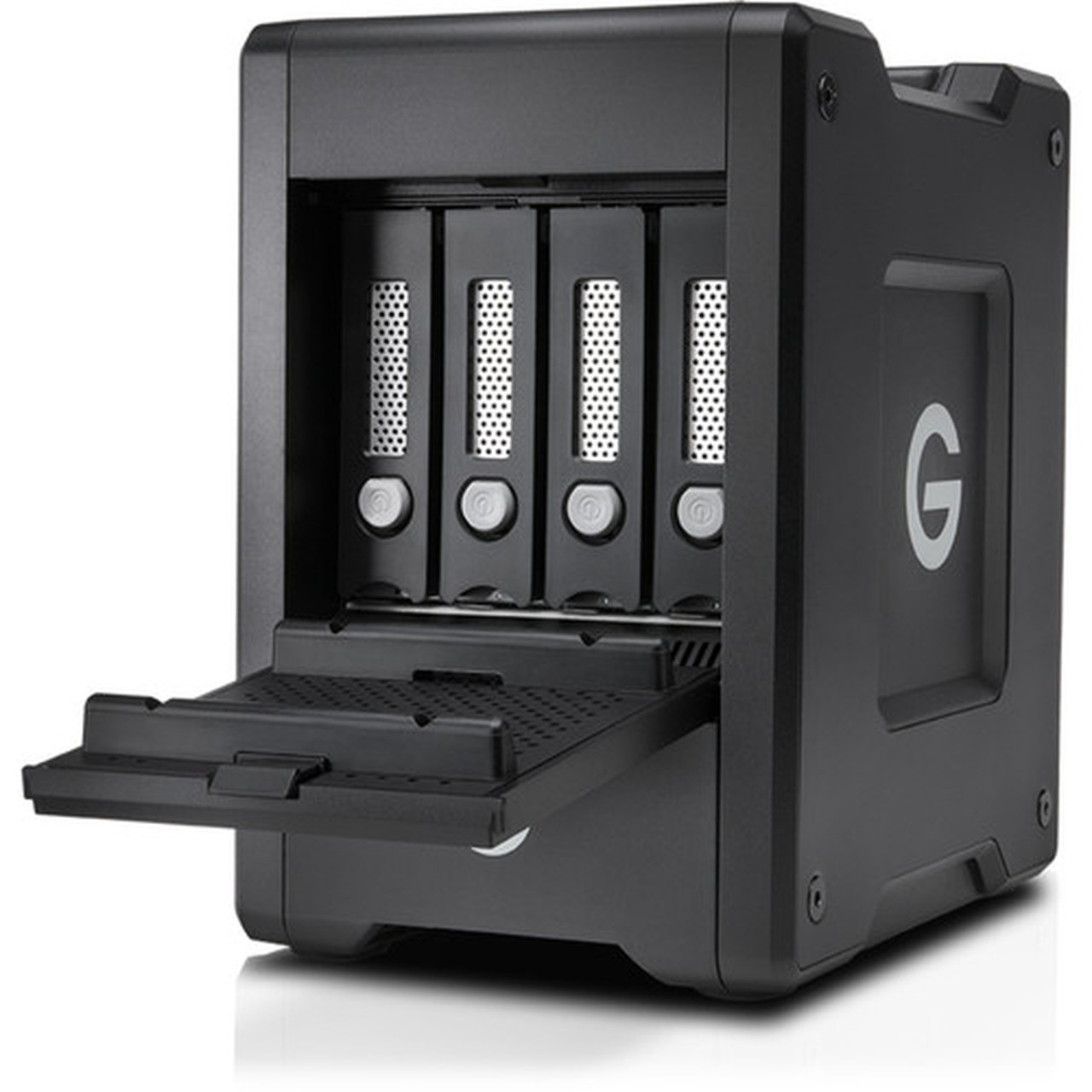 G-Technology G-SPEED Shuttle Thunderbolt 3 48TB Black NA - 4 x HDD Supported - 48 TB Supported HDD Capacity - 4 x HDD Installed - 48 - 0G10087