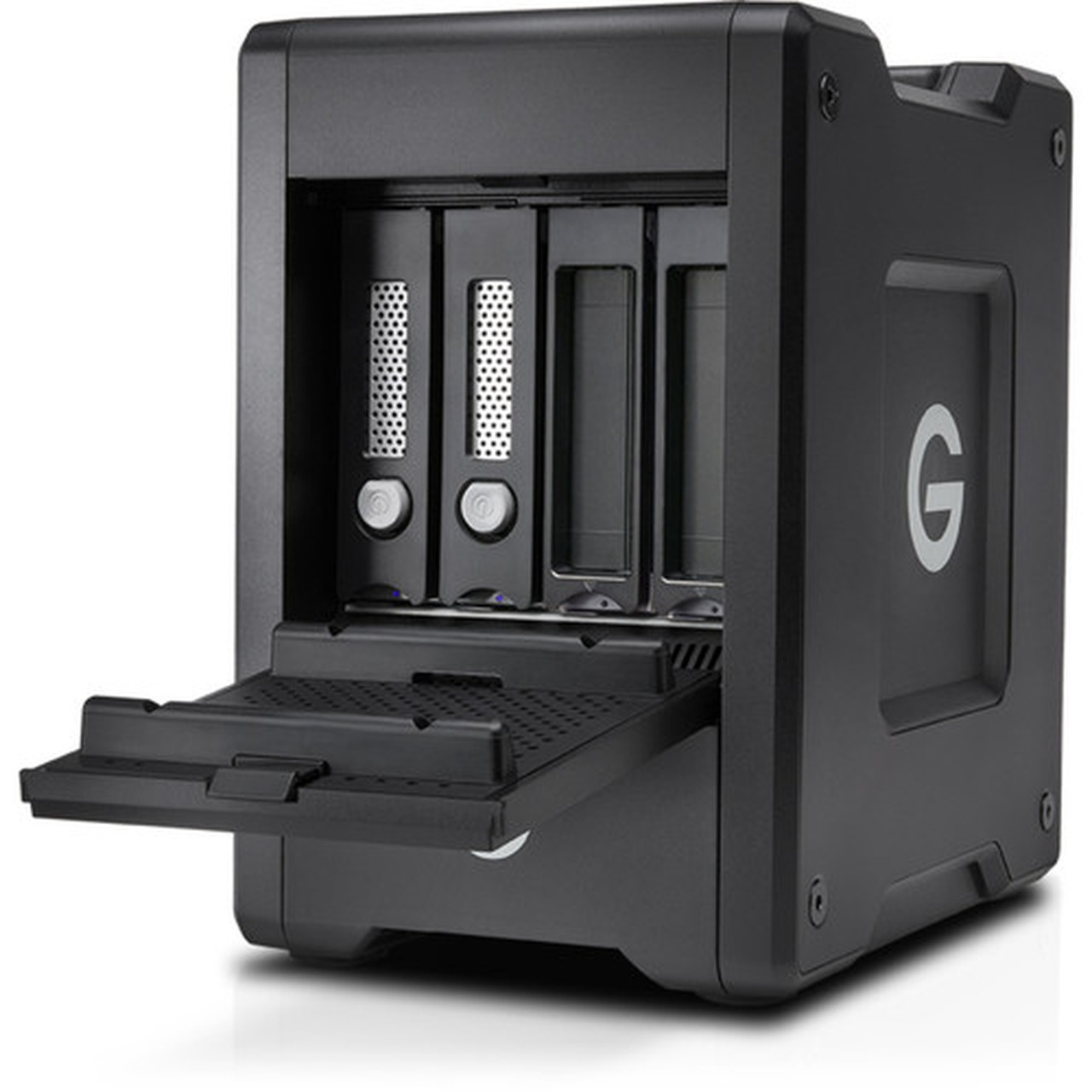 G-Technology G-SPEED Shuttle with ev Bay Adapters 20TB NA - 4 x HDD Supported - 24 TB Supported HDD Capacity - 2 x HDD Installed - 20 0G10141