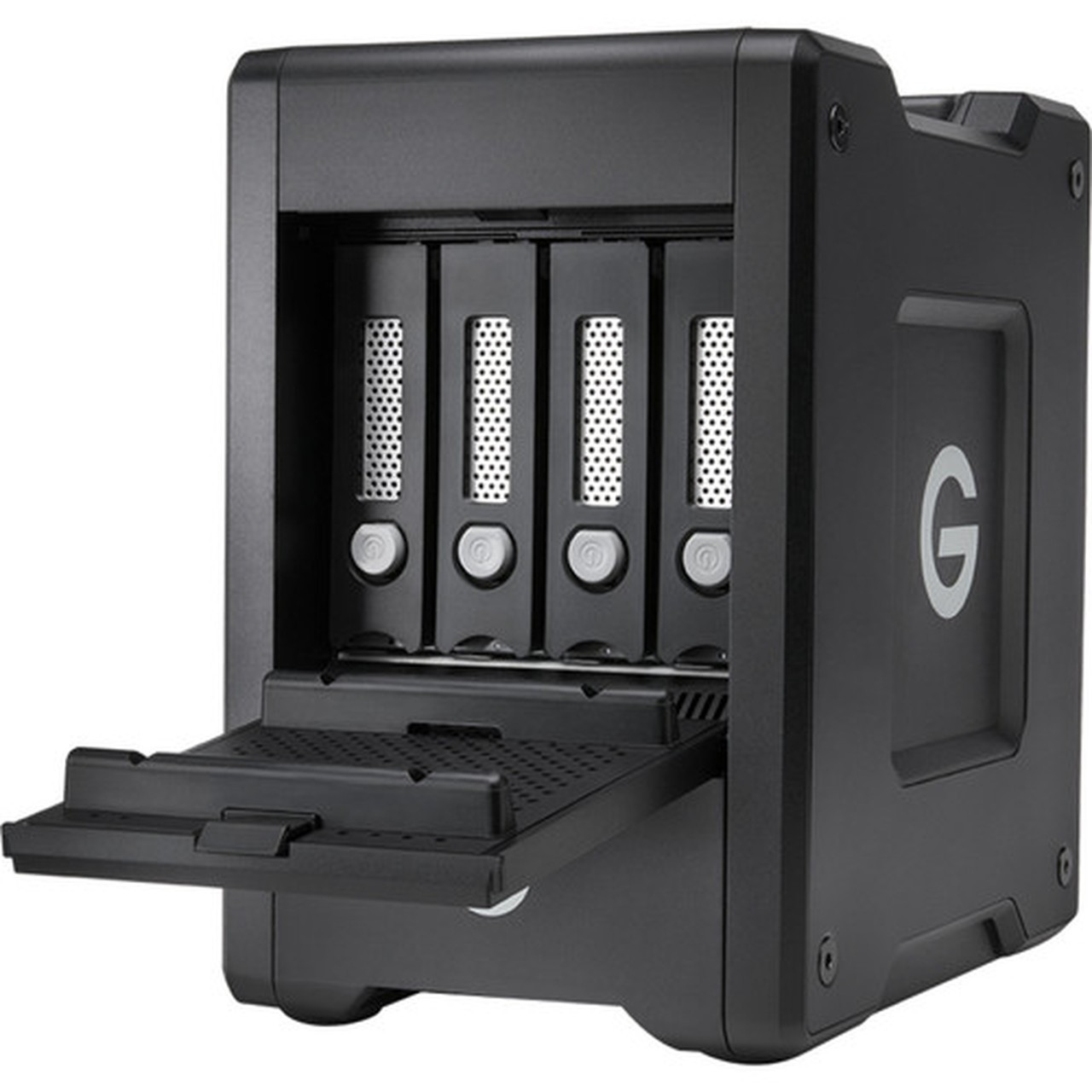 G-Technology G-SPEED Shuttle Thunderbolt 3 24TB Black NA - 4 x HDD Supported - 48 TB Supported HDD Capacity - 4 x HDD Installed - 24 - 0G10072