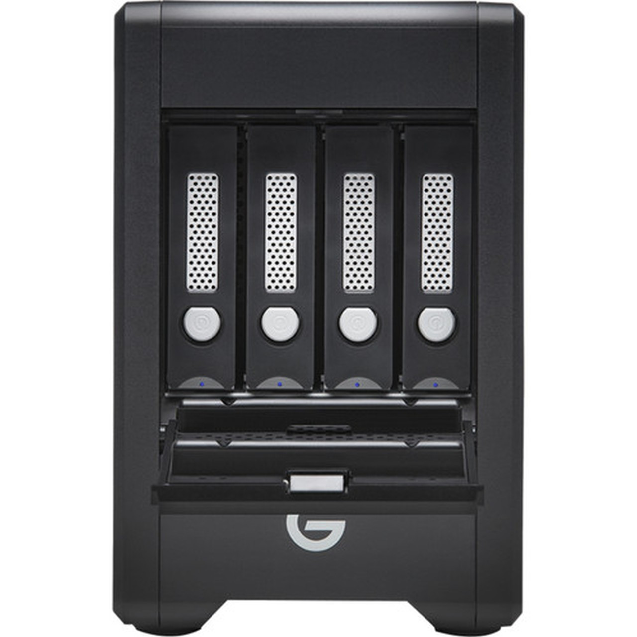 G-Technology G-SPEED Shuttle Thunderbolt 3 24TB Black NA - 4 x HDD Supported - 48 TB Supported HDD Capacity - 4 x HDD Installed - 24 - 0G10072
