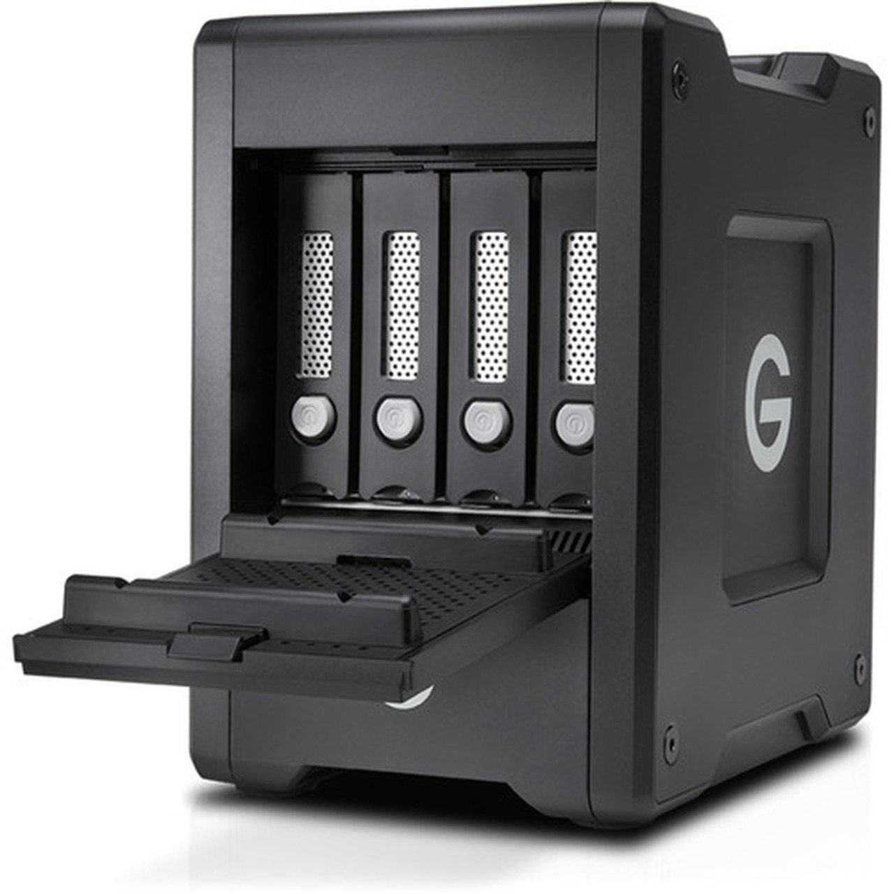G-Technology G-SPEED Shuttle Thunderbolt 3 32TB Black NA - 4 x HDD Supported - 48 TB Supported HDD Capacity - 4 x HDD Installed - 32 - 0G10077