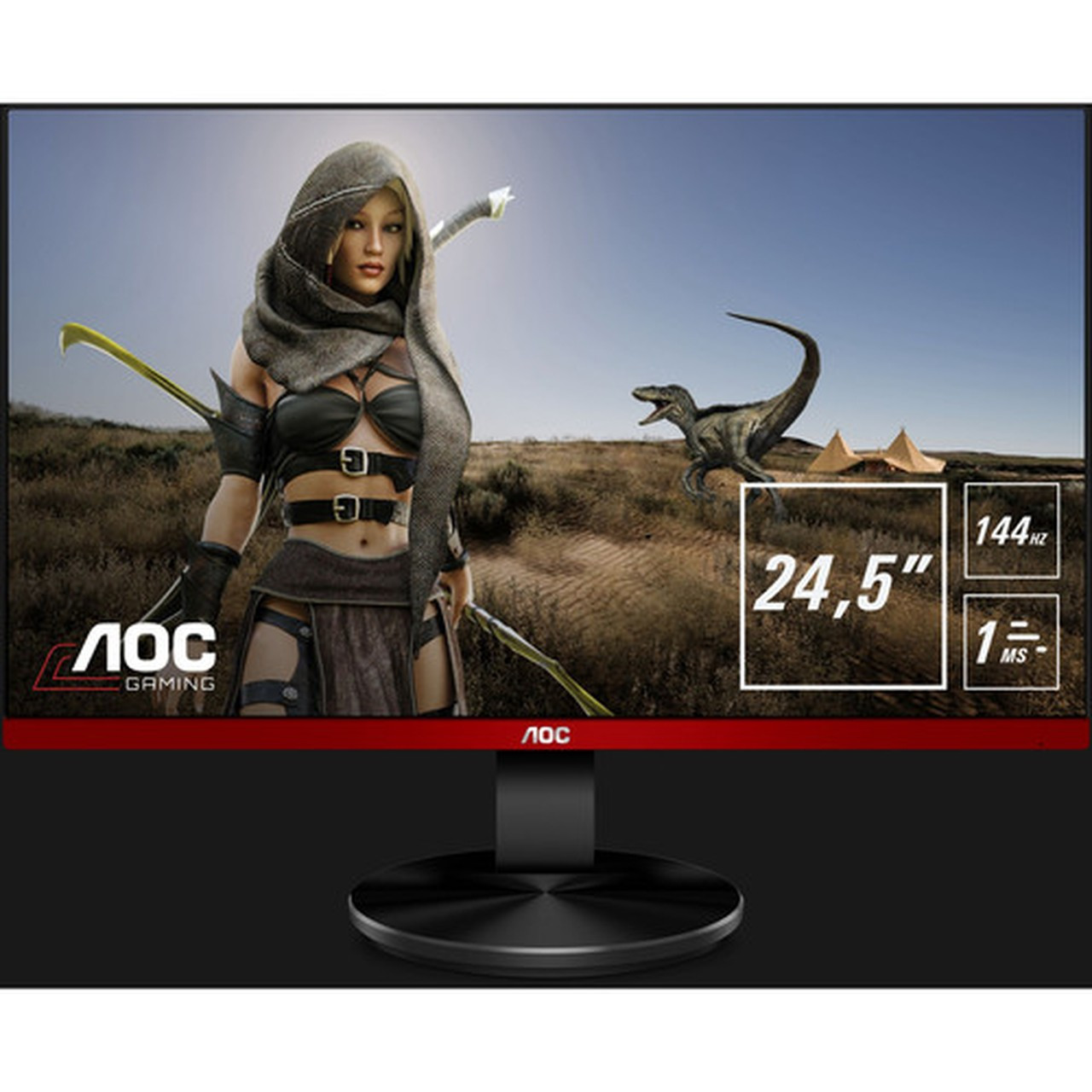 AOC G2590FX Full HD LCD Monitor - 169 - 245 Viewable - WLED Backlight - 1920 x 1080 - 167 Million Colors - 400 cdm178 - 1 ms - G2590FX
