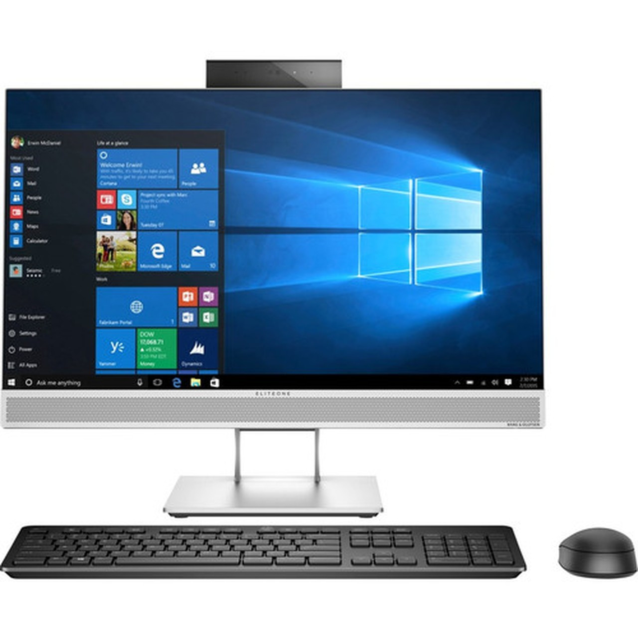 HP EliteOne 800 G4 All-in-One Computer - Intel Core i5 8th Gen i5-8500 - 8 GB - 1 TB HDD - 238 60452 mm - Desktop - 1920 x 1080 - 4HK03UTABA