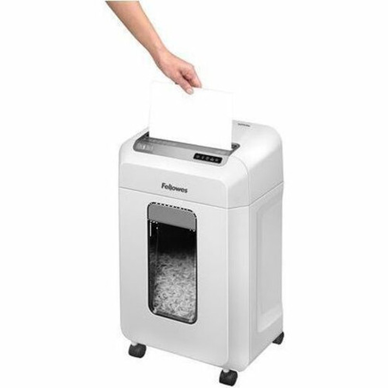 Fellowes Microshred 12Ms Micro-Cut Shredder - Continuous Shredder - Micro Cut - 12 Per Pass - for shredding Paper Clip Paper Junk - 4631401